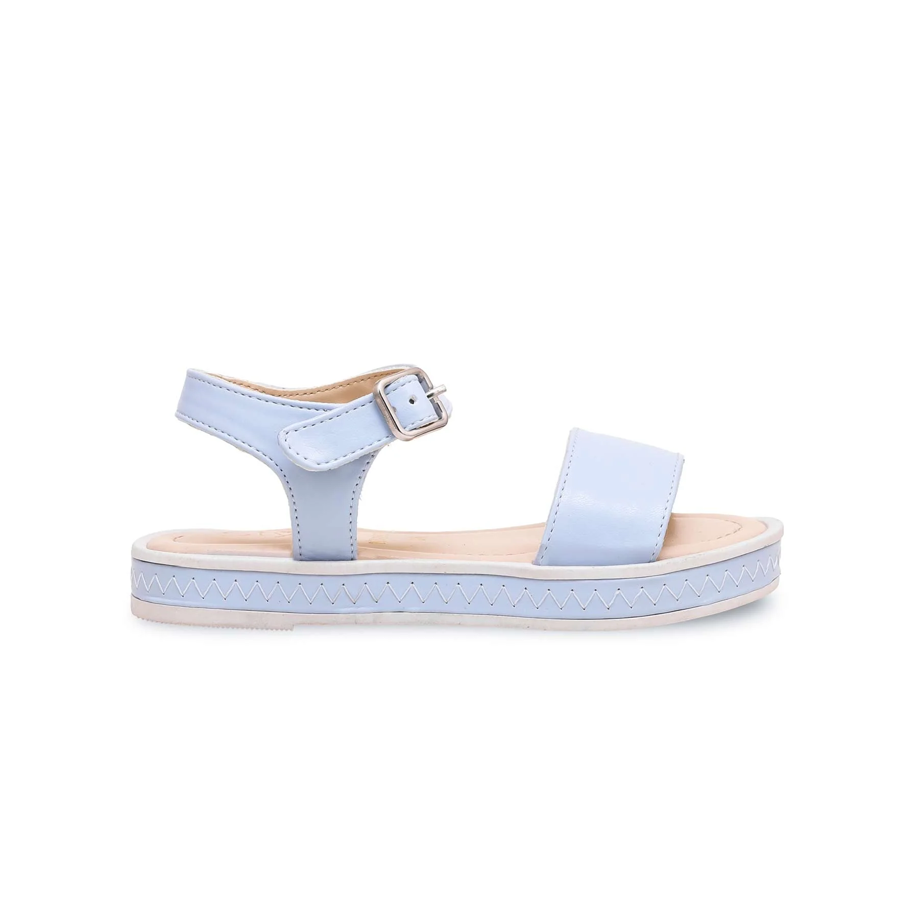 Girls Sky Blue Formal Sandal KD9836 - Image 2
