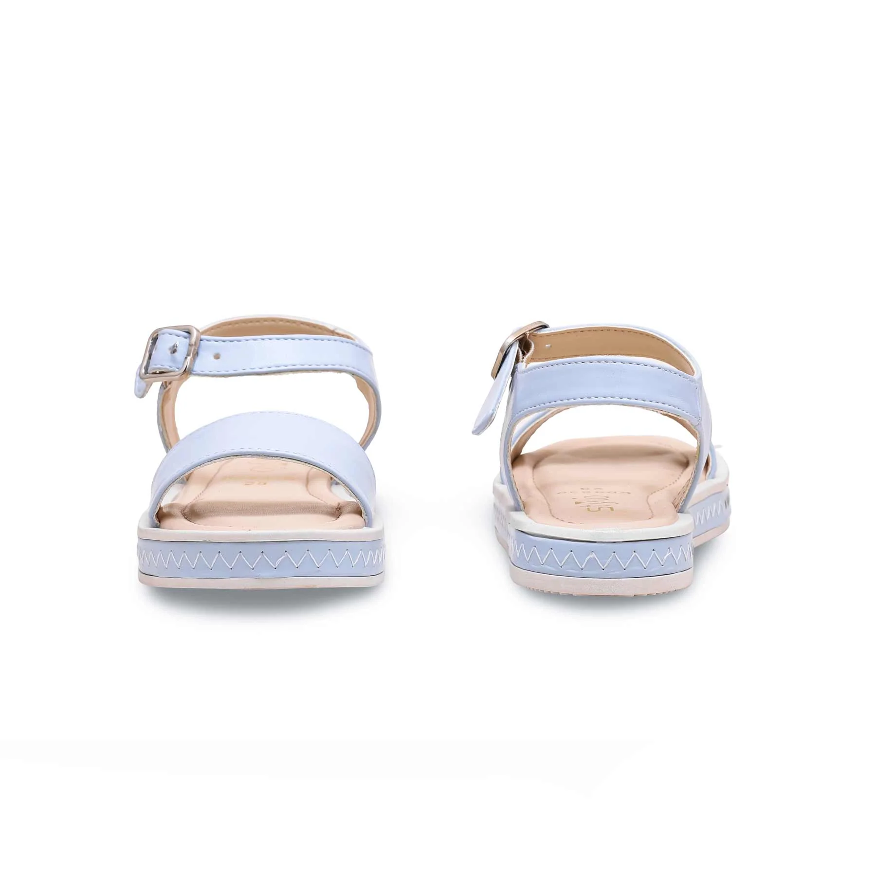 Girls Sky Blue Formal Sandal KD9836 - Image 4