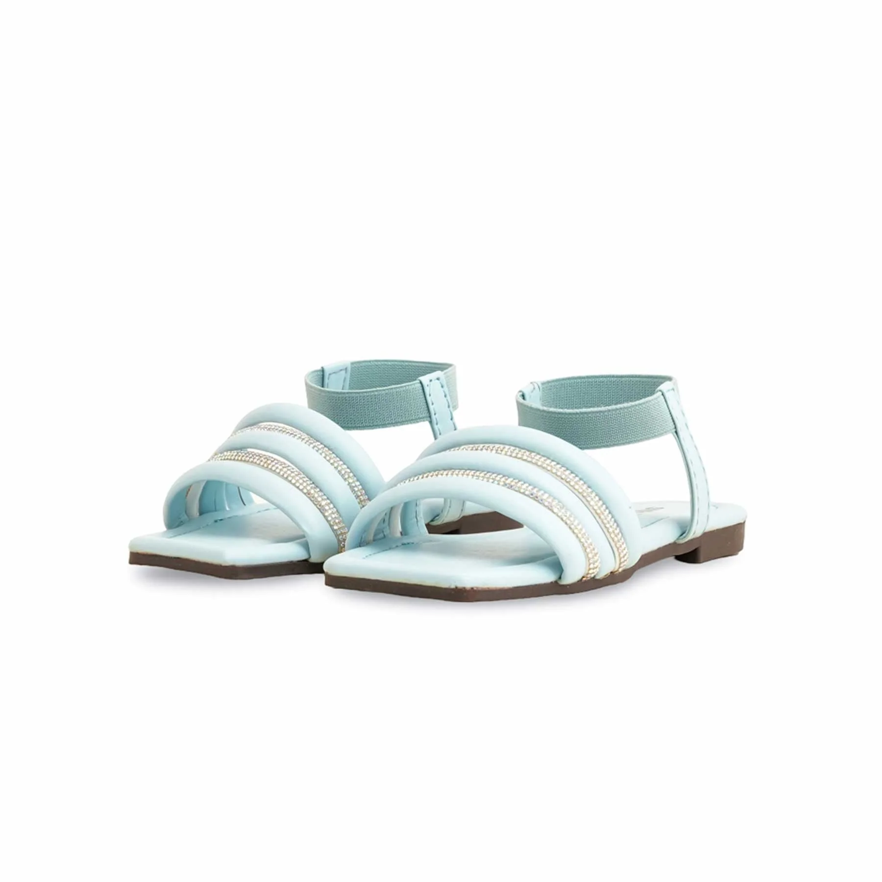 Girls Sky Blue Formal Sandal KD9847 - Image 3