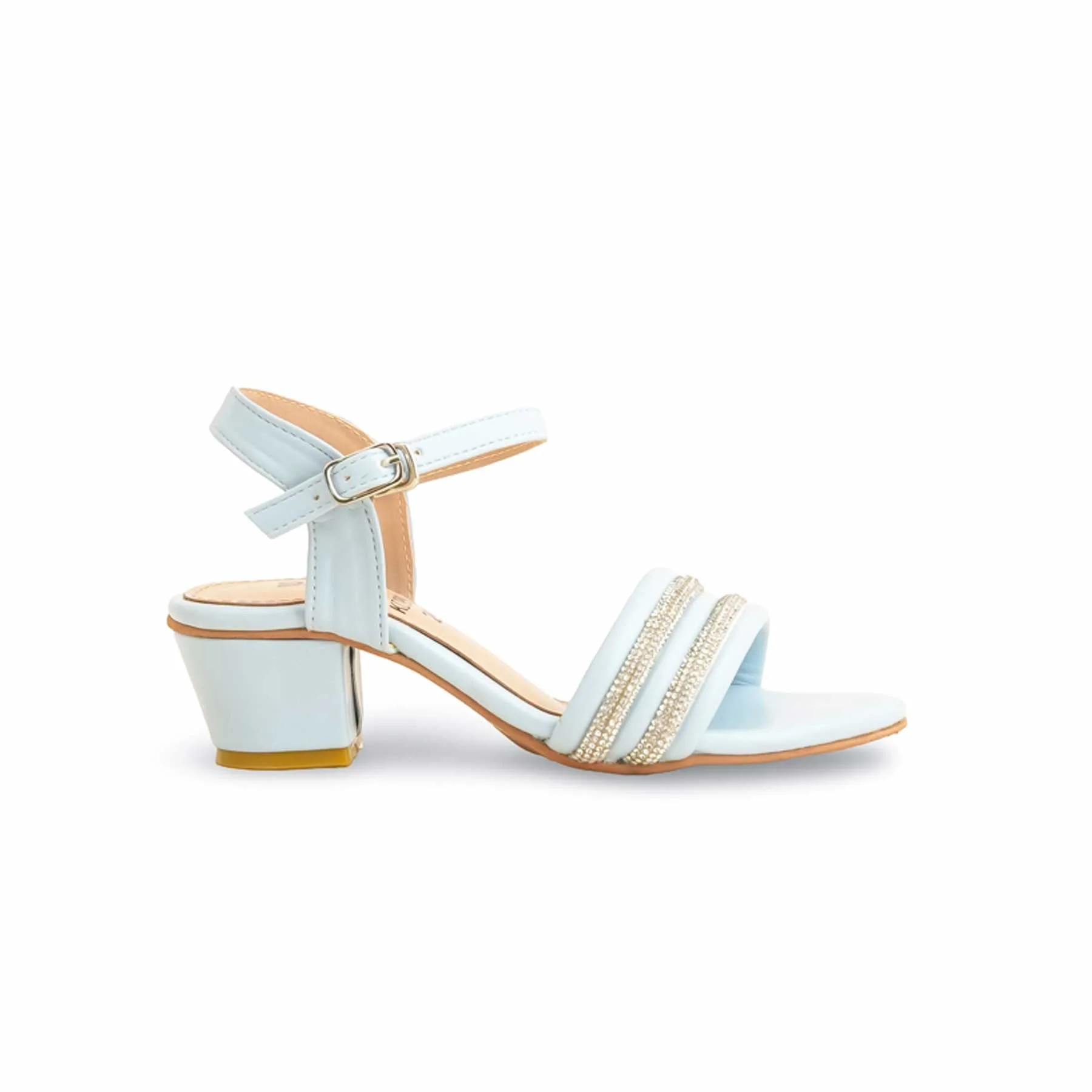 Girls Sky Blue Formal Sandal KD9894 - Image 2