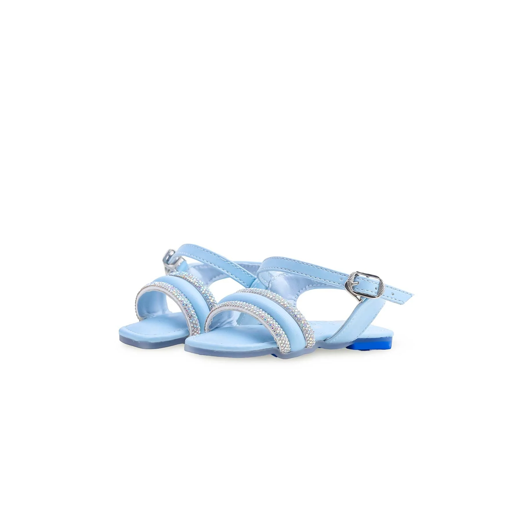 Girls Sky Blue Formal Sandal KD9898 - Image 3