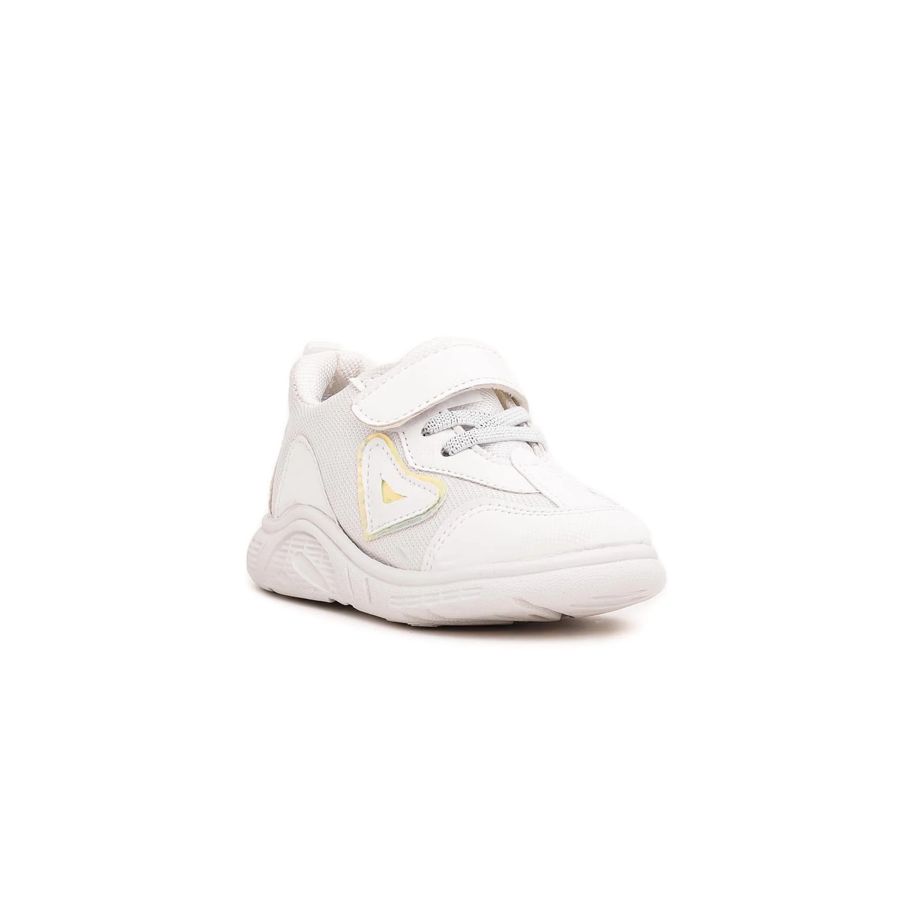 Girls White Casual Jogger KD1500 - Image 2