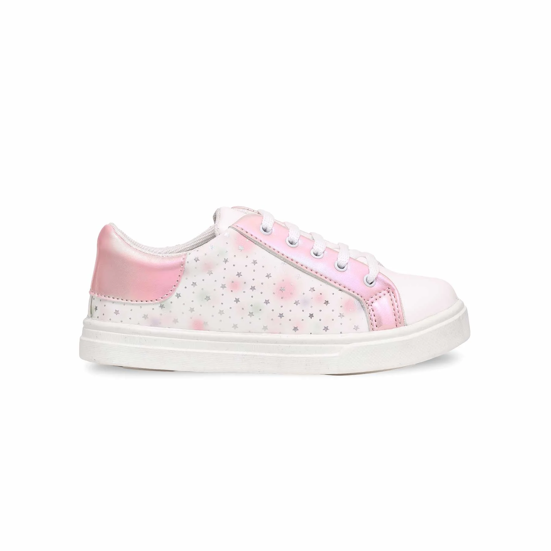 Girls White Casual Jogger KD1722 - Image 2