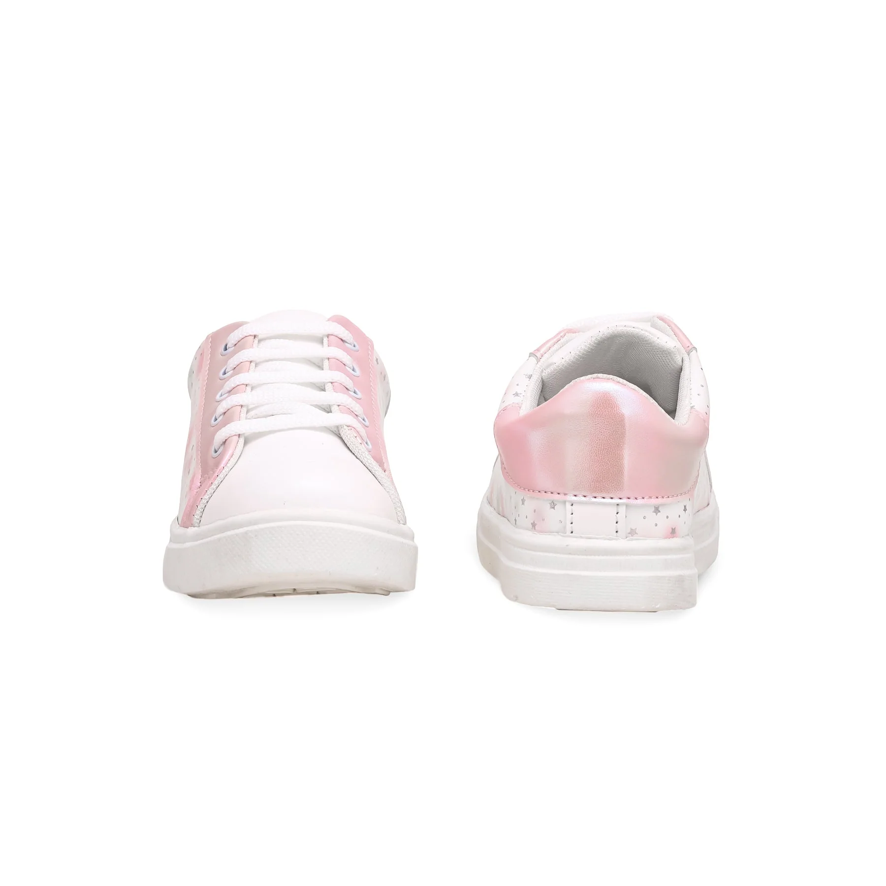 Girls White Casual Jogger KD1722 - Image 4