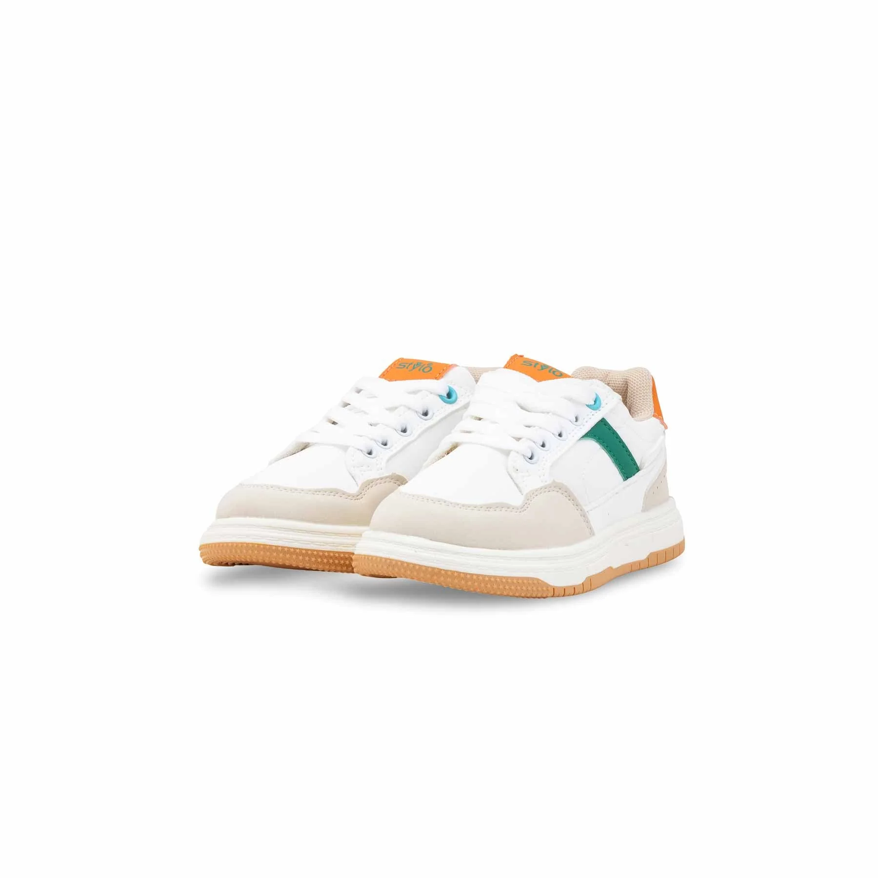 Girls White Casual Jogger KD1936 - Image 3