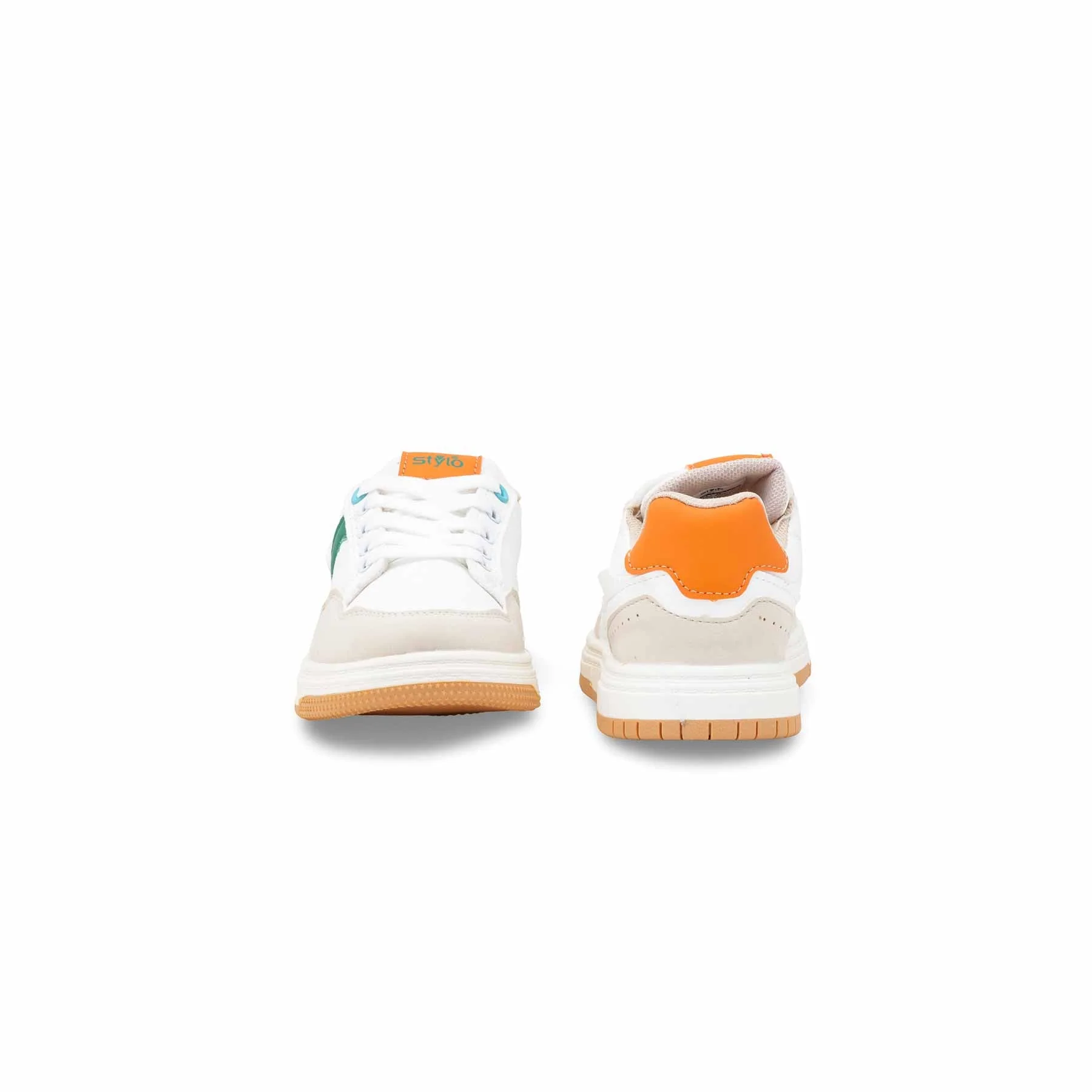Girls White Casual Jogger KD1936 - Image 4