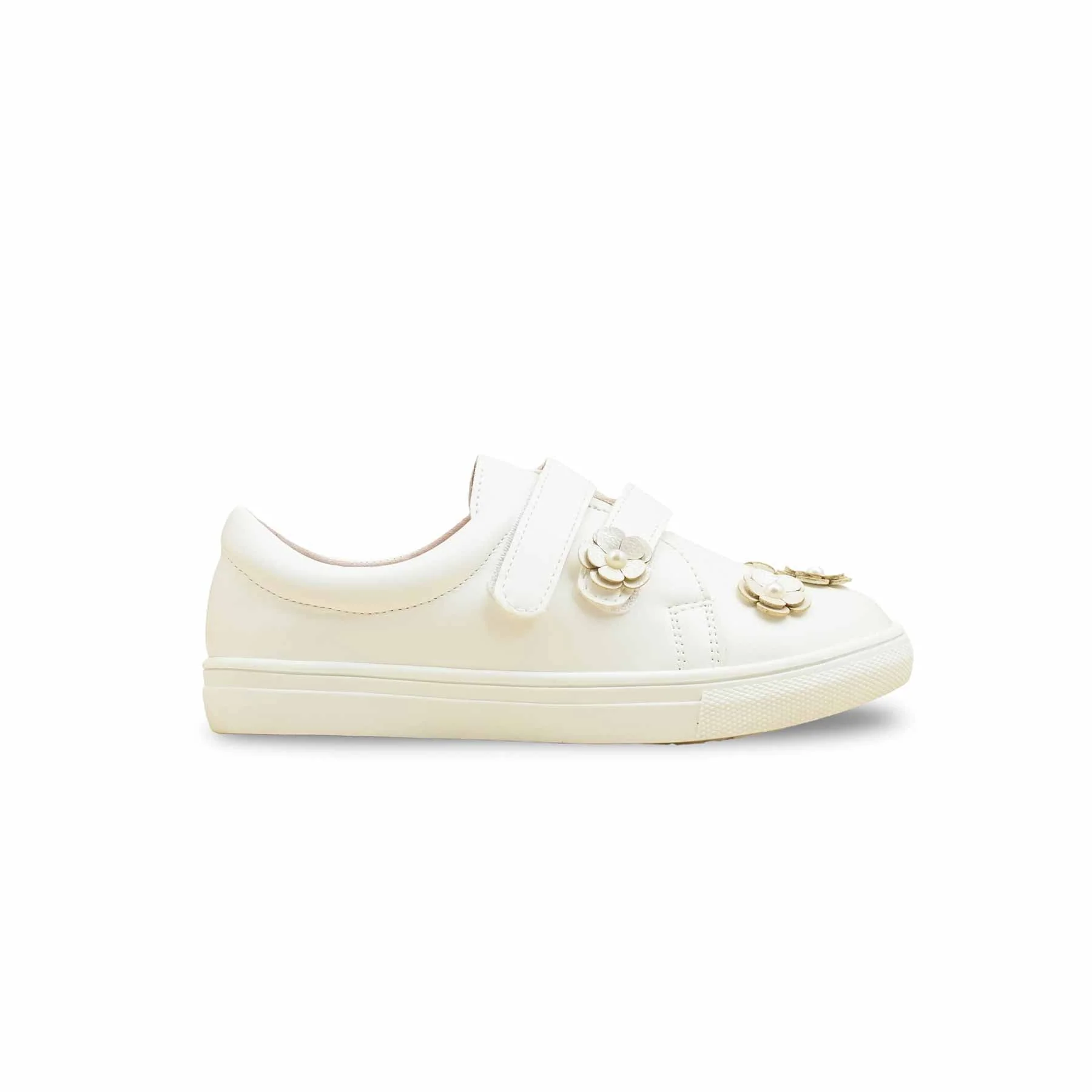 Girls White Casual Jogger KD1951 - Image 2