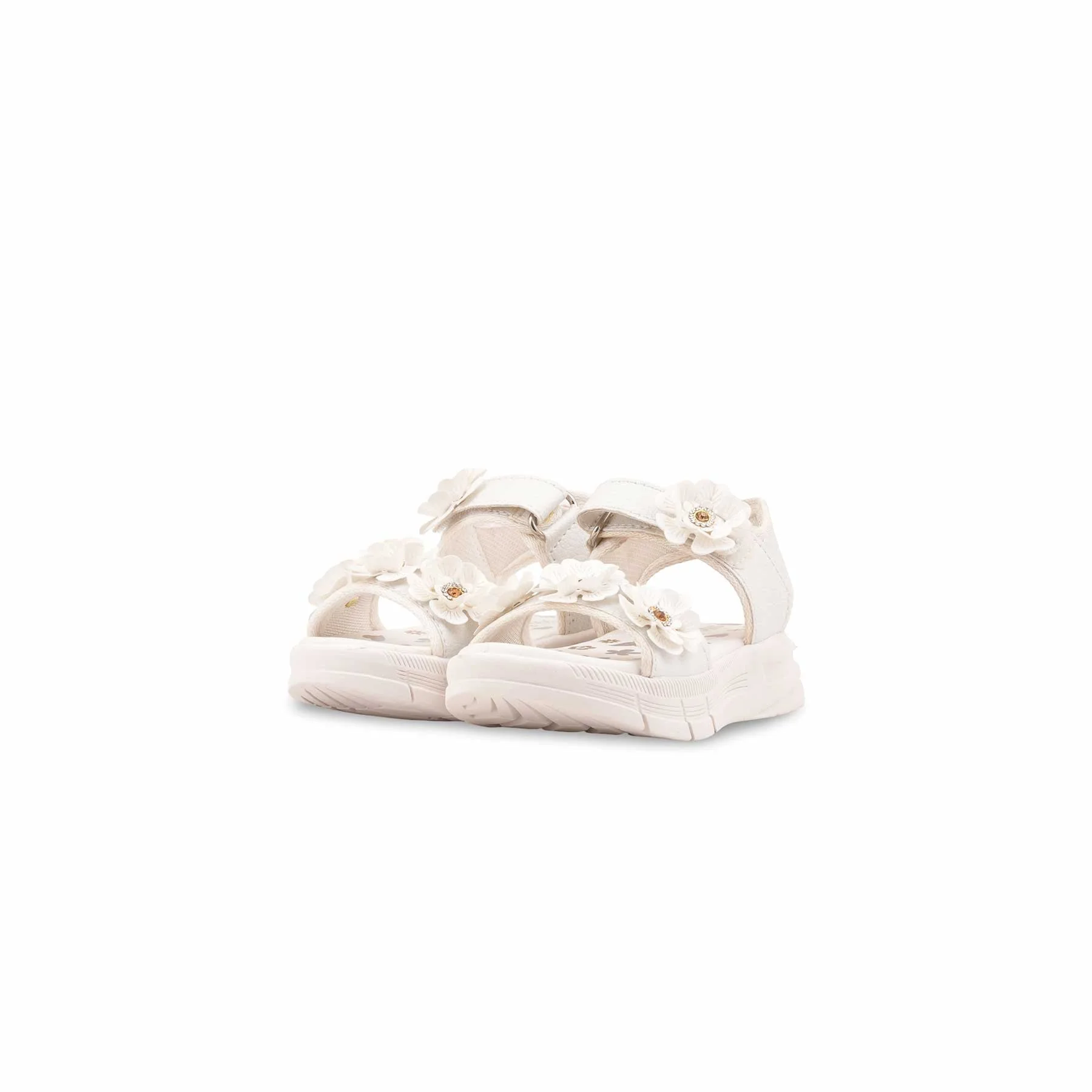 Girls White Casual Sandal KD5833 - Image 3