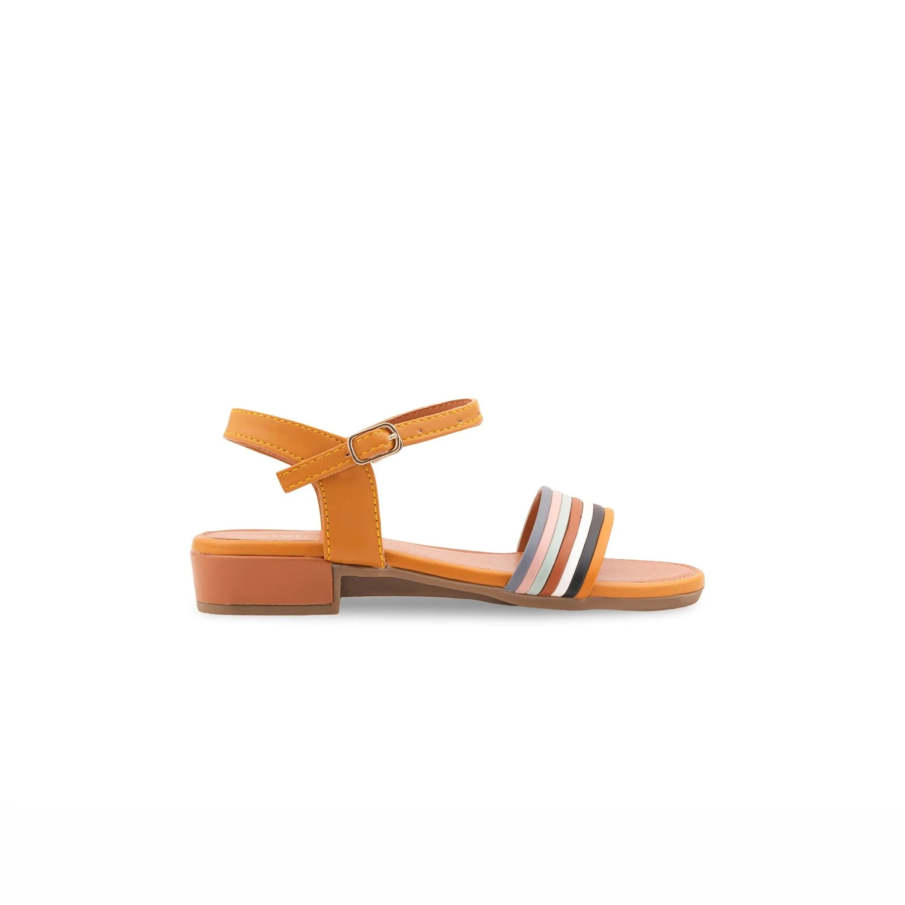 Girls Yellow Casual Sandal KD5897 - Image 2