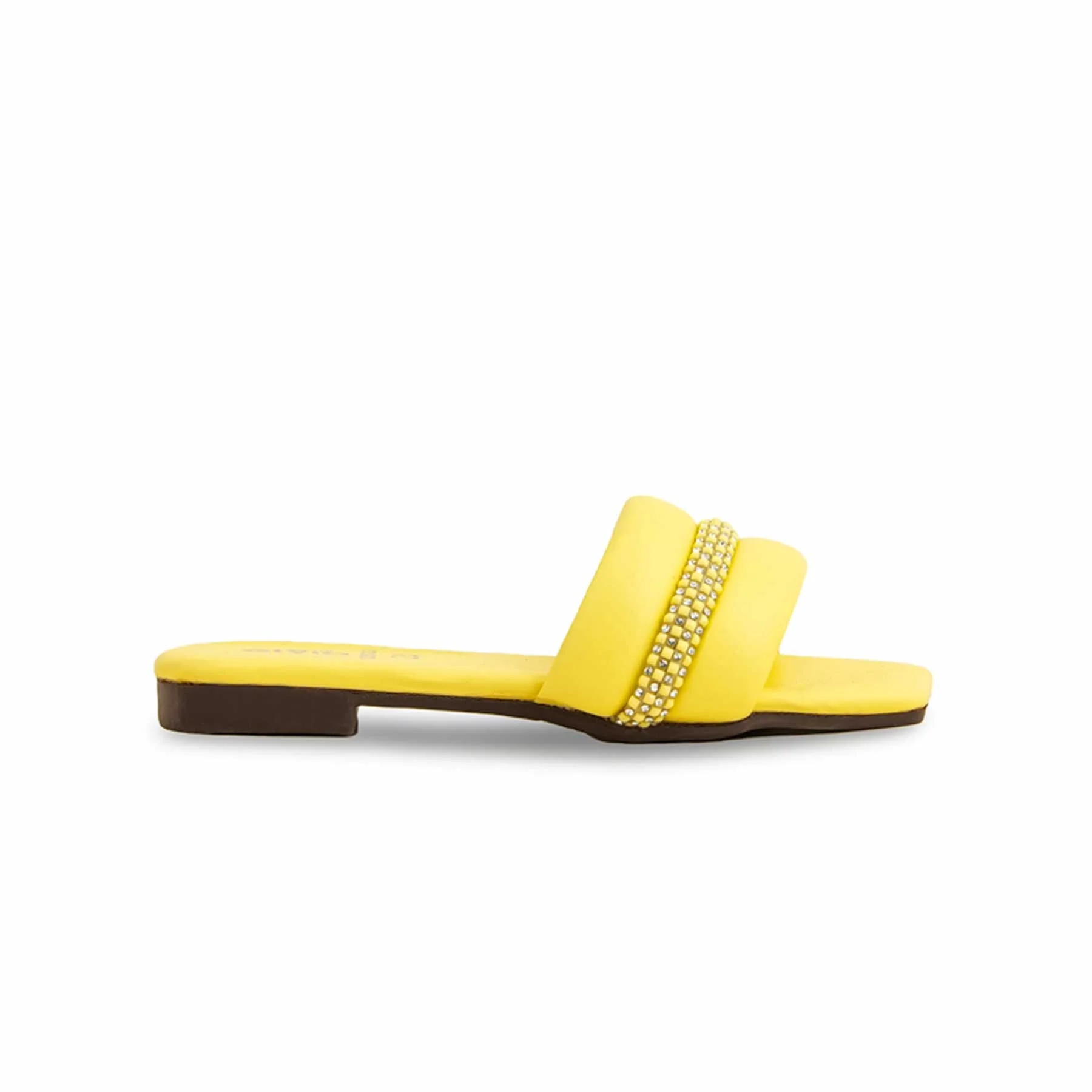 Girls Yellow Casual Slipper KD5526 - Image 2