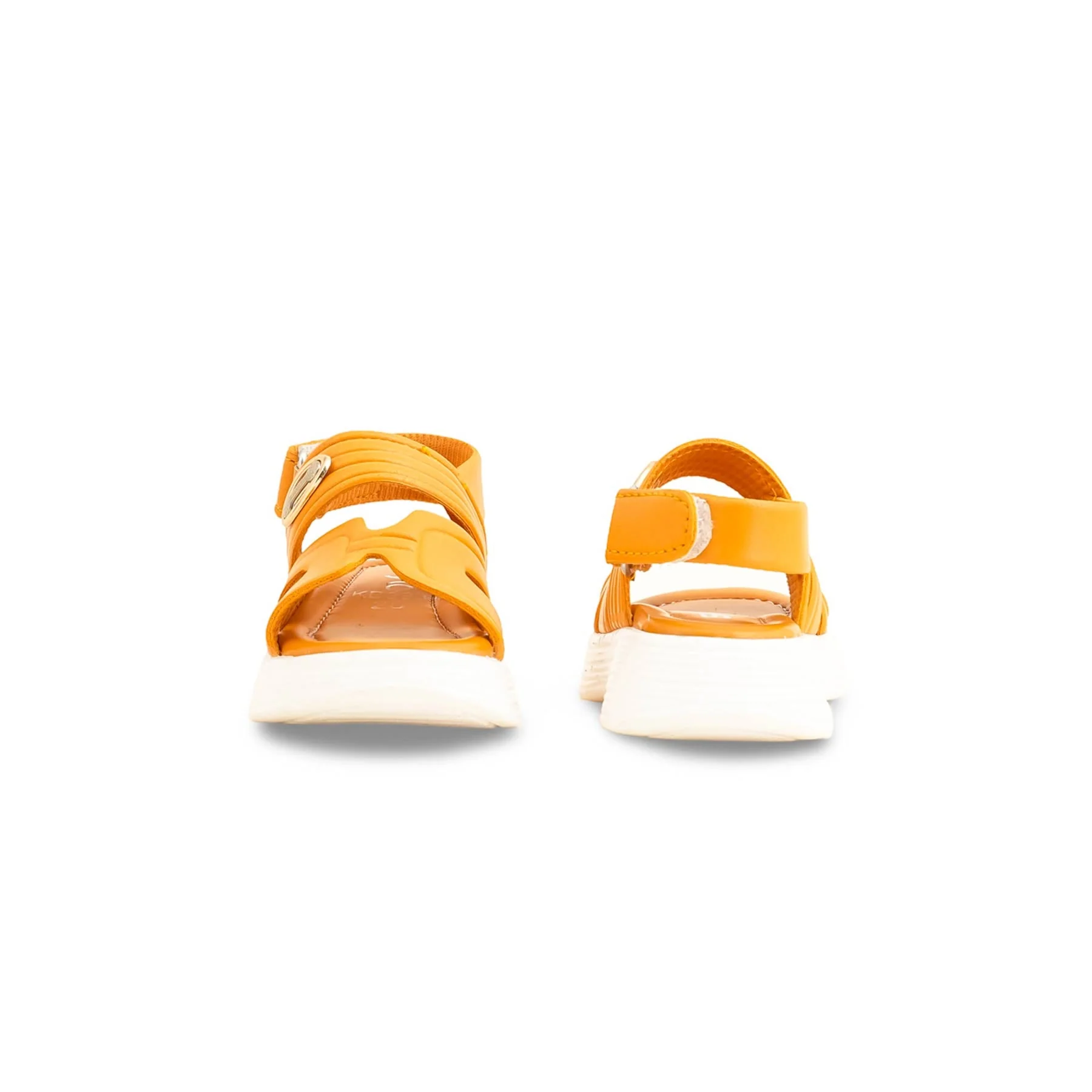 Girls Yellow Formal Sandal KD9932 - Image 4