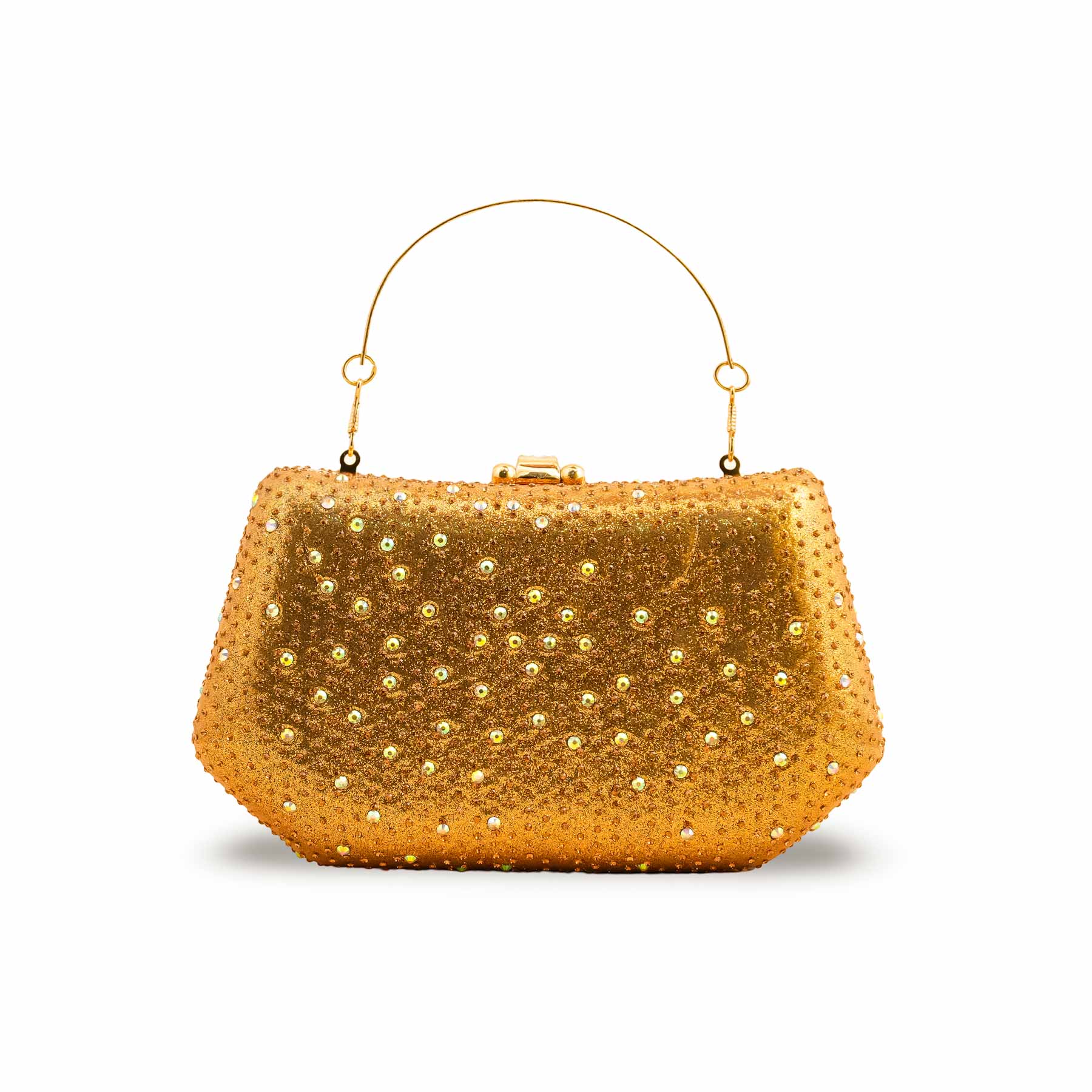 Golden Bridal Clutch P15387 - Image 3