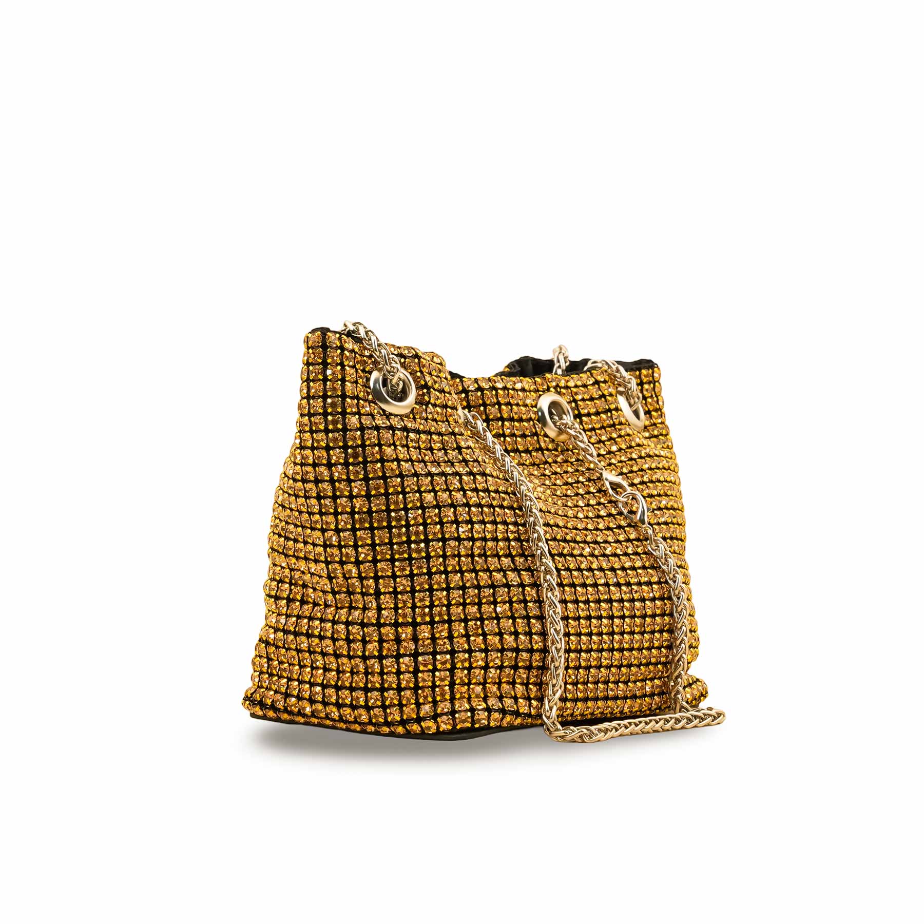 Golden Bridal Clutch P24093 - Image 3