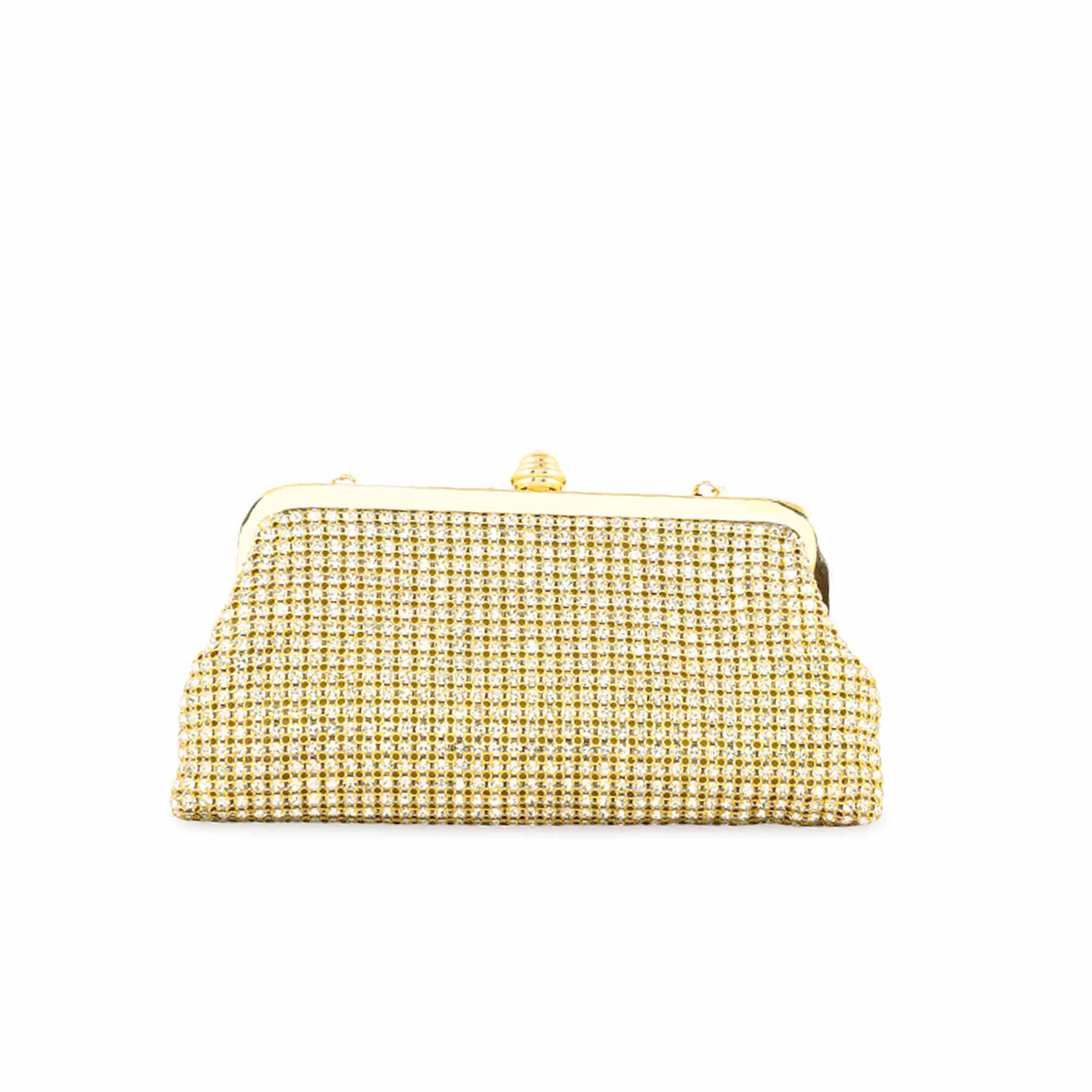 Golden Bridal Clutch p24270 - Image 4