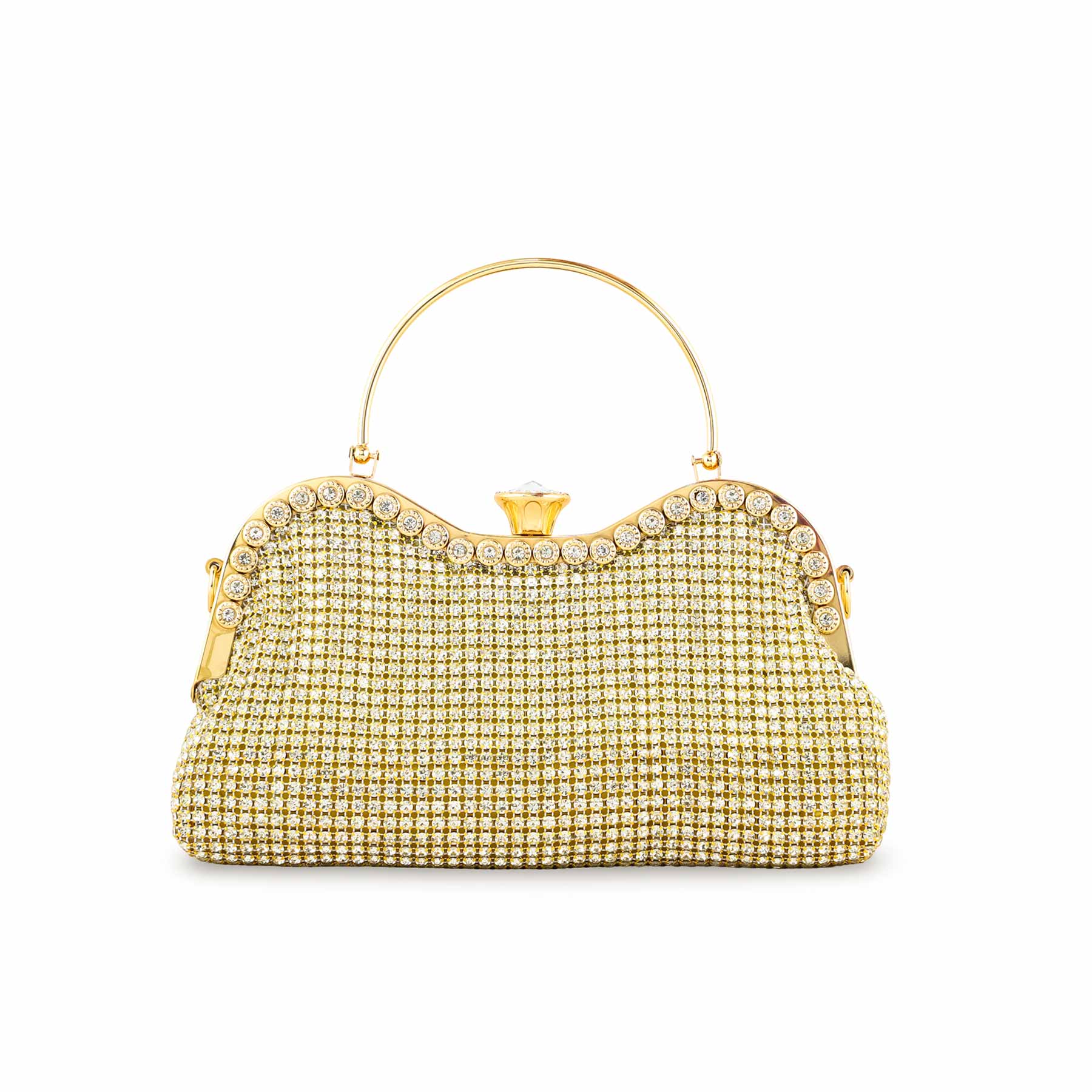 Golden Bridal Clutch P24295 - Image 4
