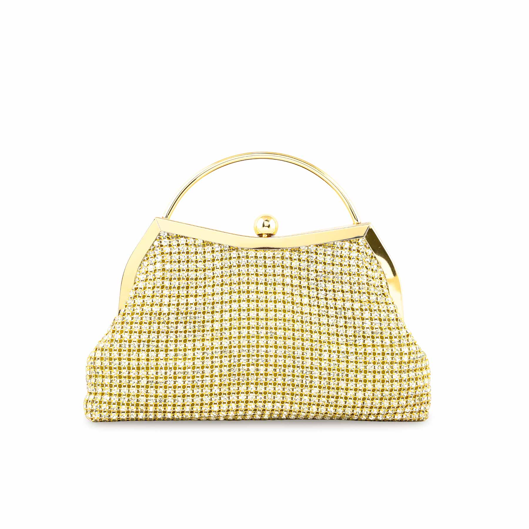 Golden Bridal Clutch P24313 - Image 2