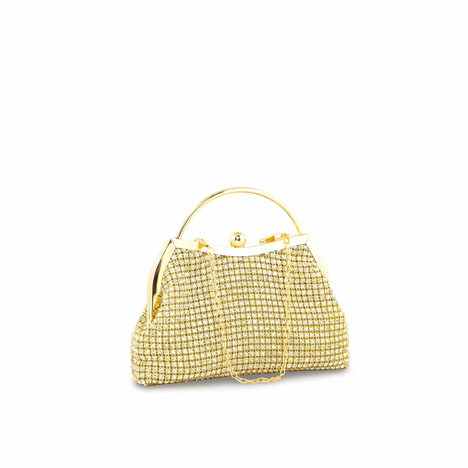 Golden Bridal Clutch P24313 - Image 3