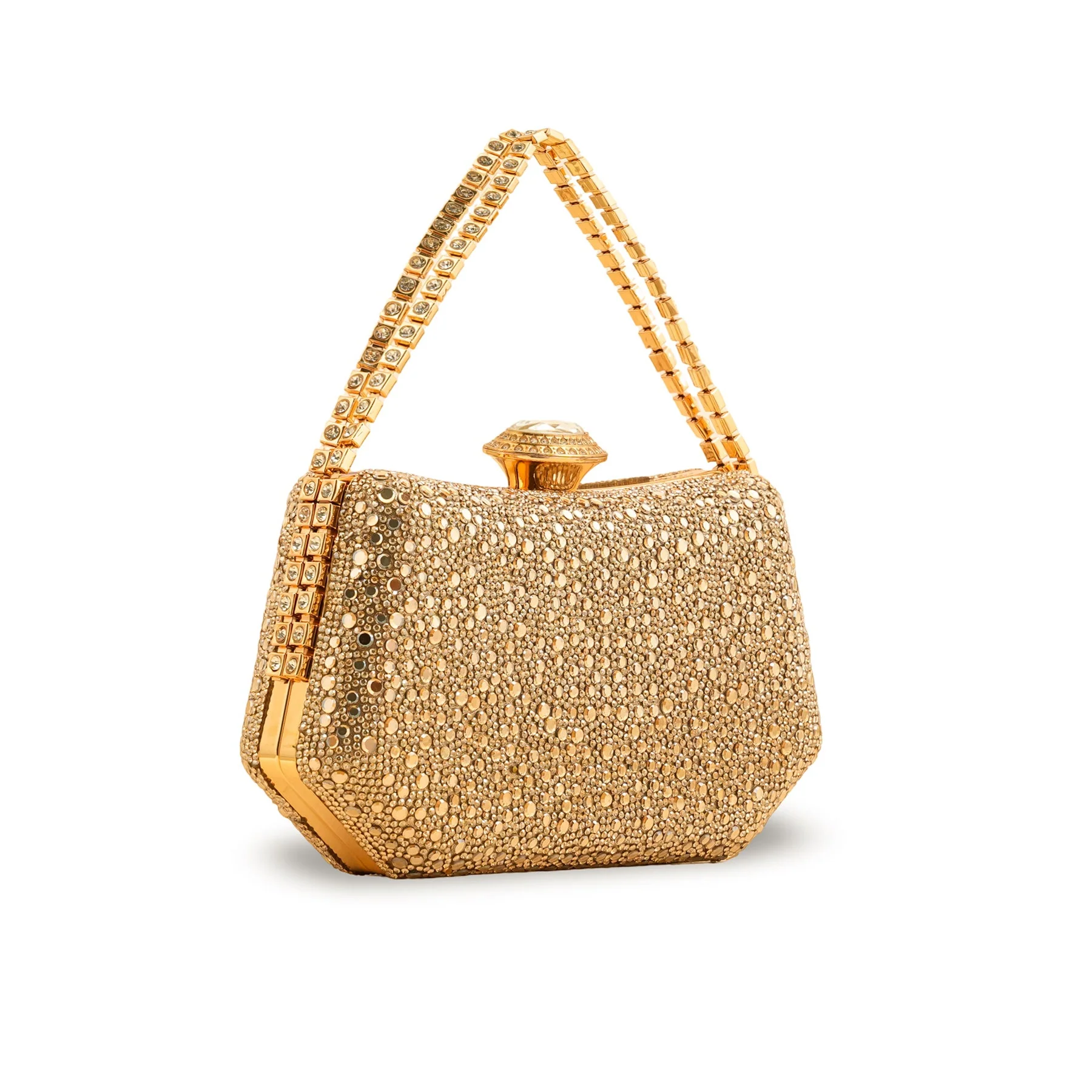 Golden Bridal Clutch P24338 - Image 3