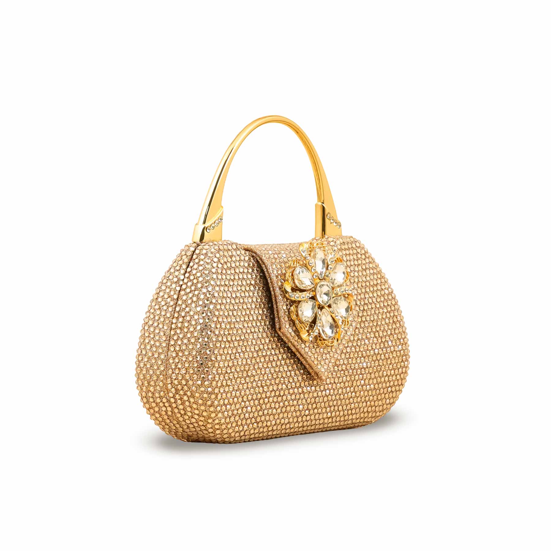 Golden Bridal Clutch P24340 - Image 3