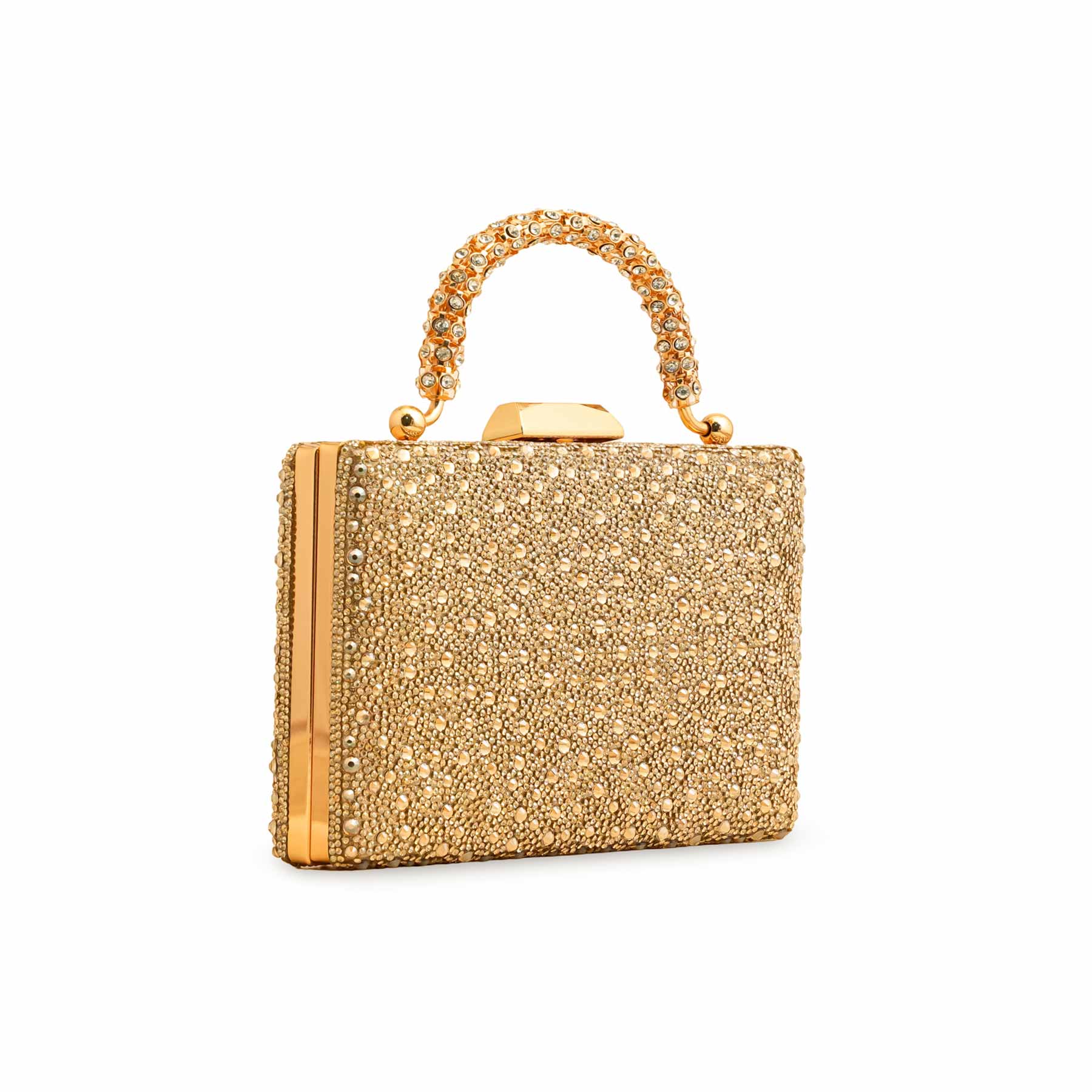 Golden Bridal Clutch P24342 - Image 3