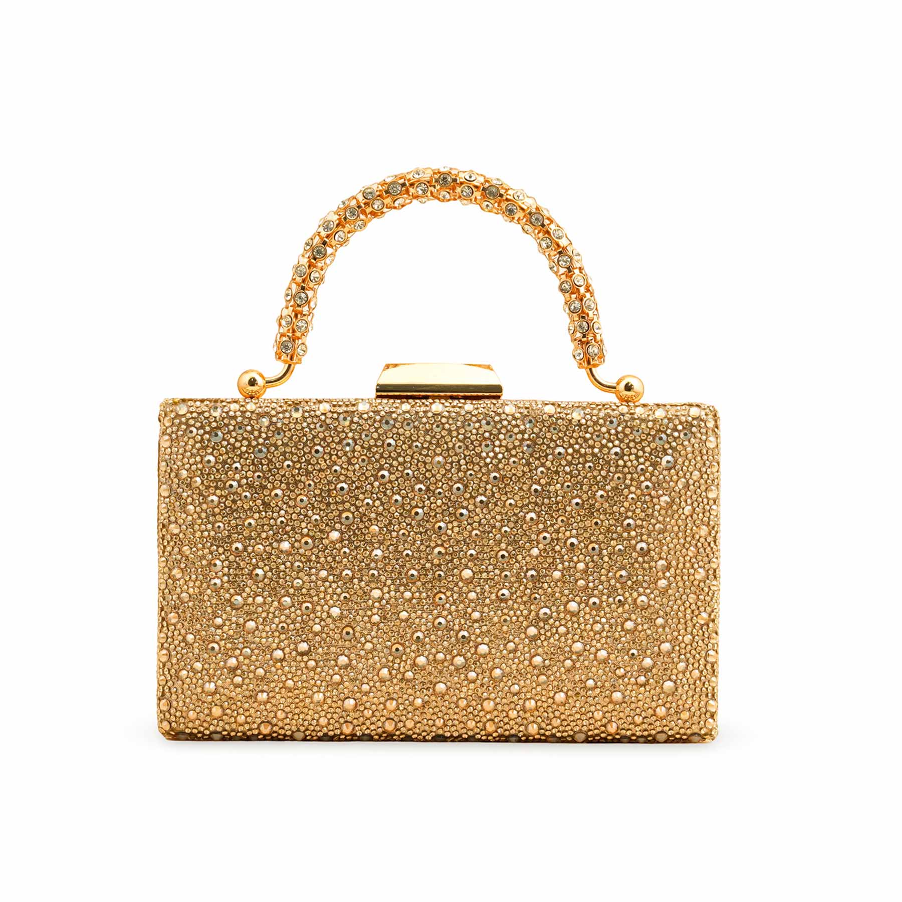 Golden Bridal Clutch P24342 - Image 4