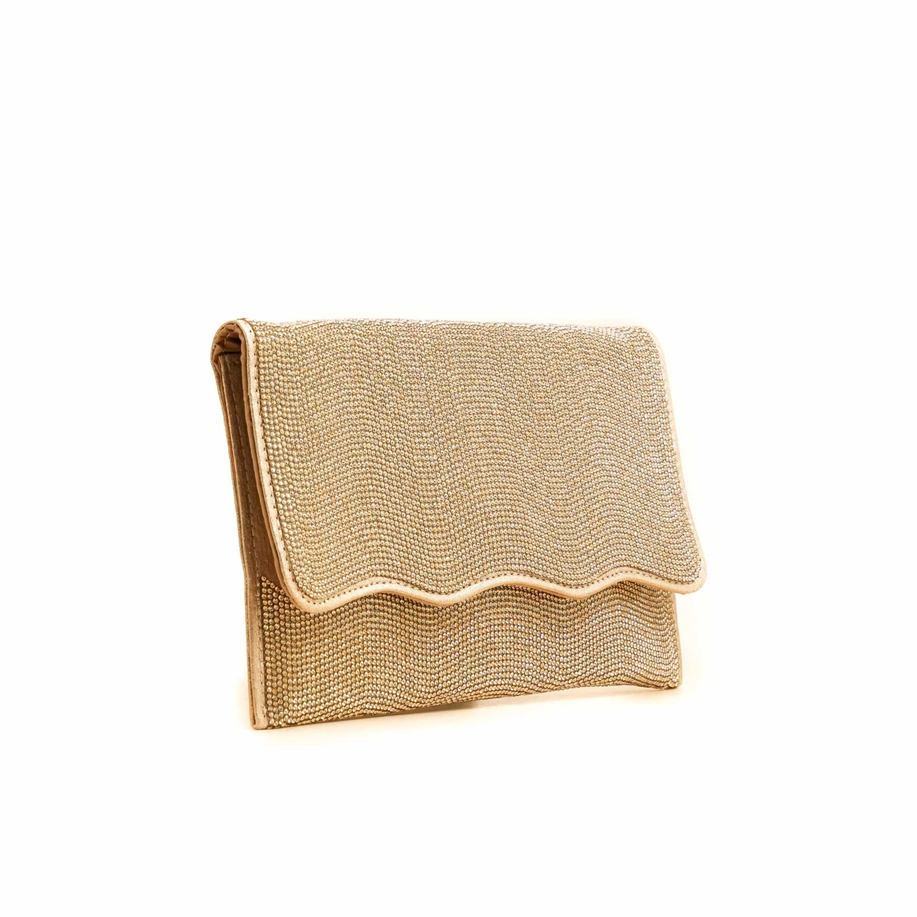 Golden Bridal Clutch P24350 - Image 3