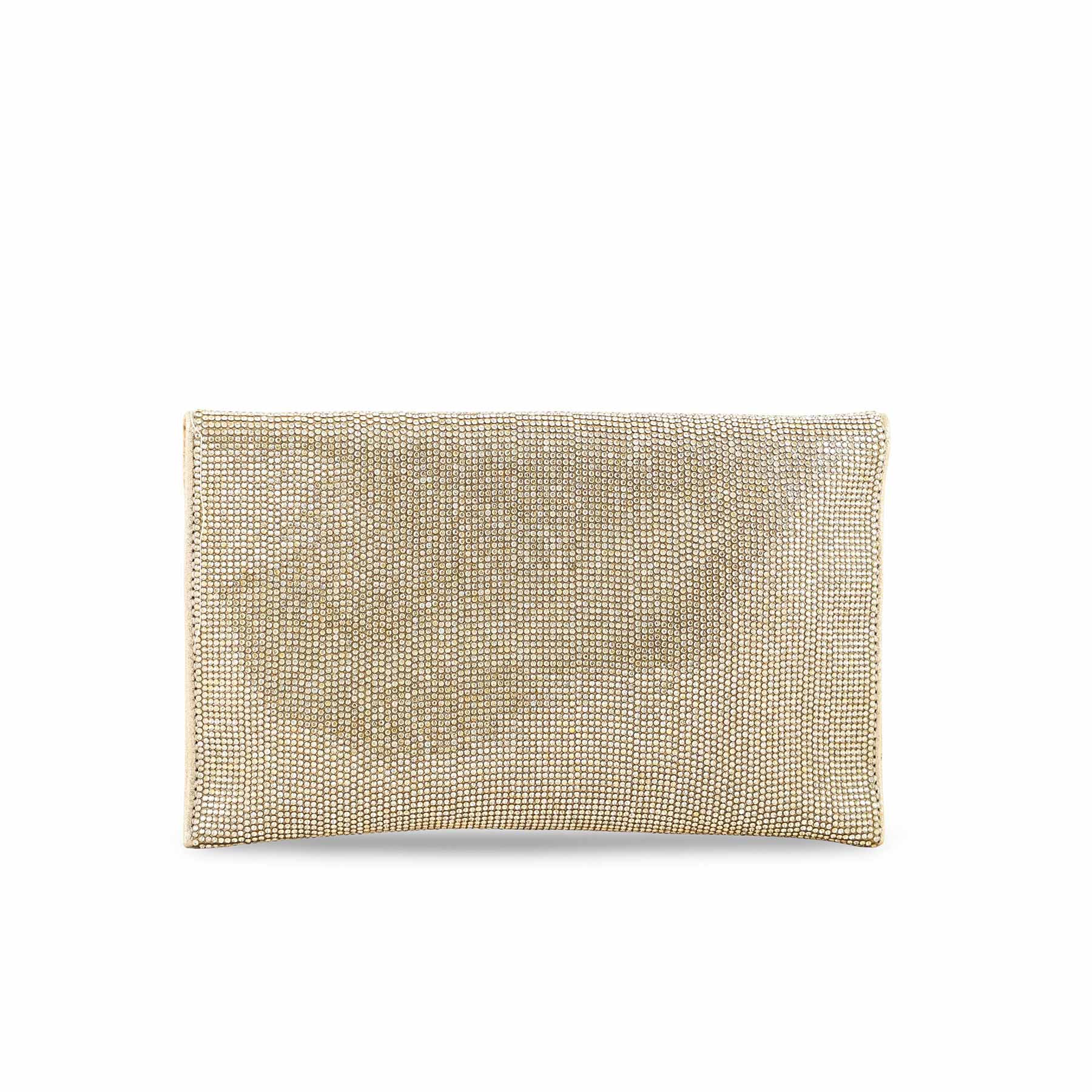 Golden Bridal Clutch P24352 - Image 4