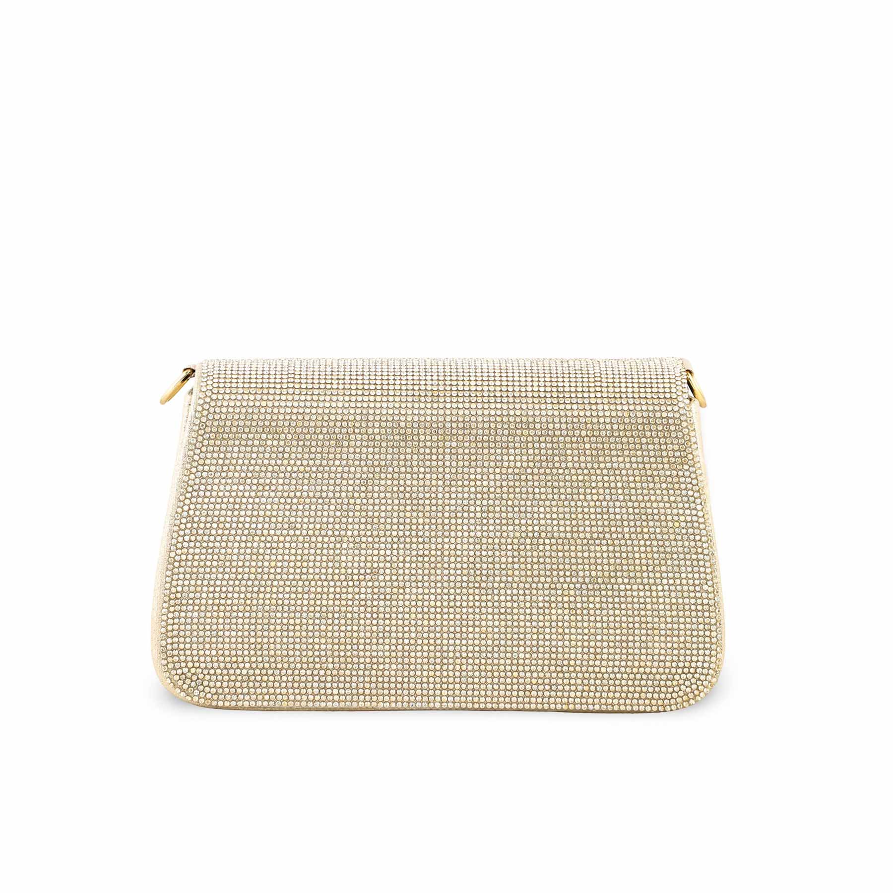 Golden Bridal Clutch P24368 - Image 4