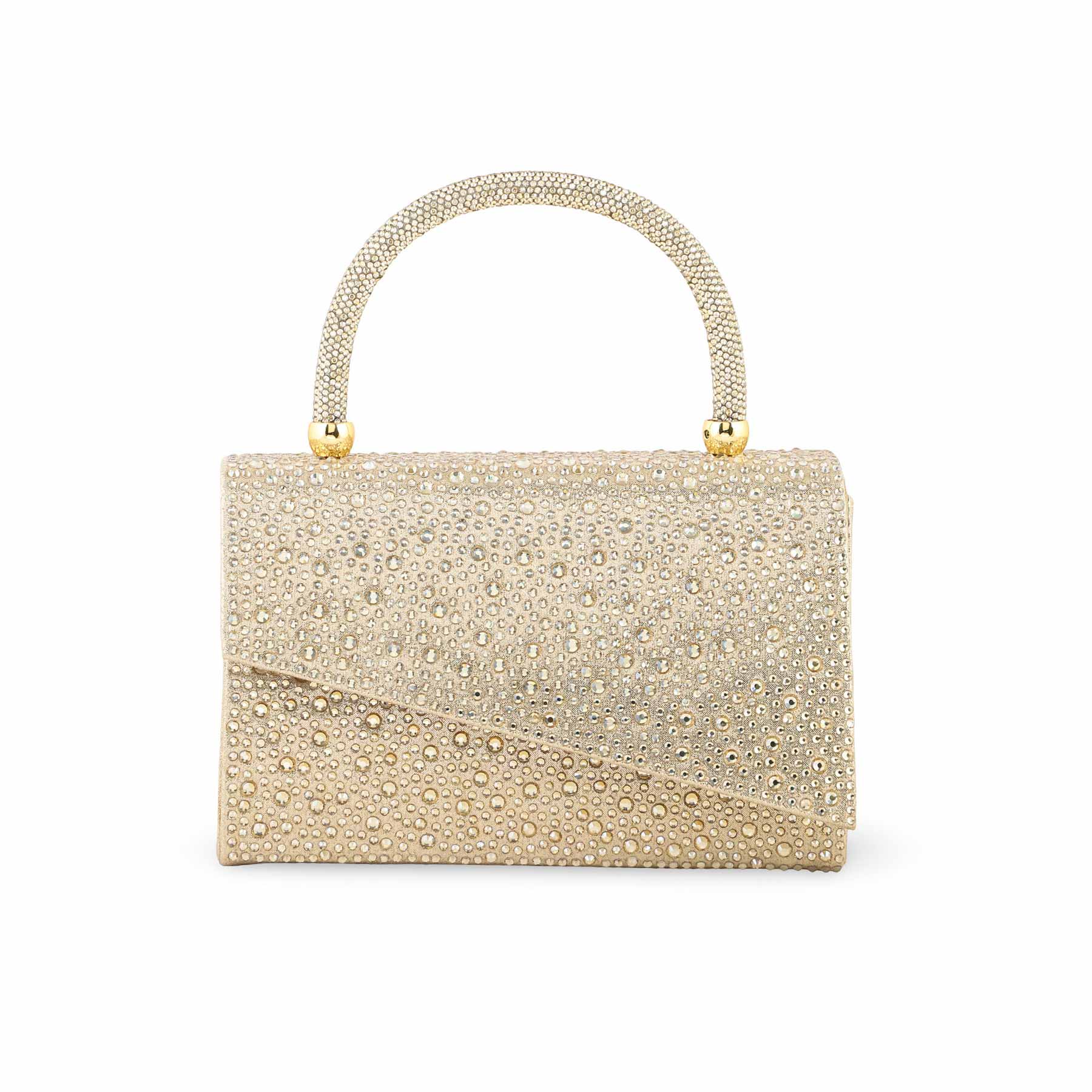 Golden Bridal Clutch P24369 - Image 2