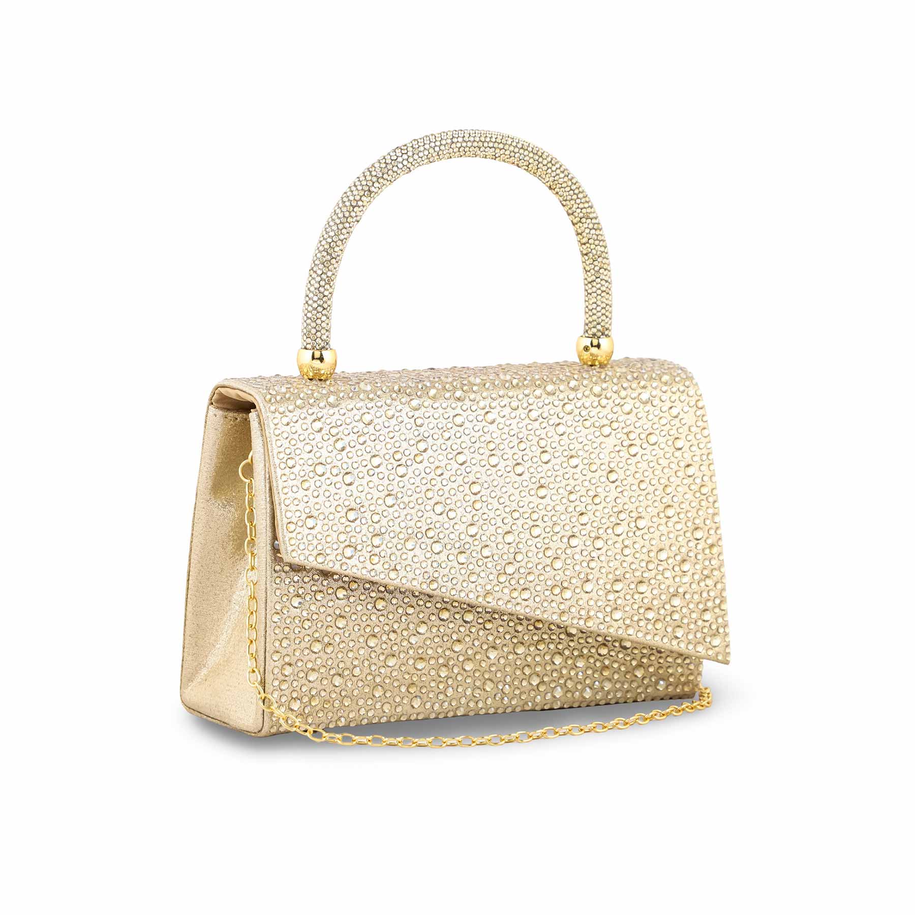 Golden Bridal Clutch P24369 - Image 3