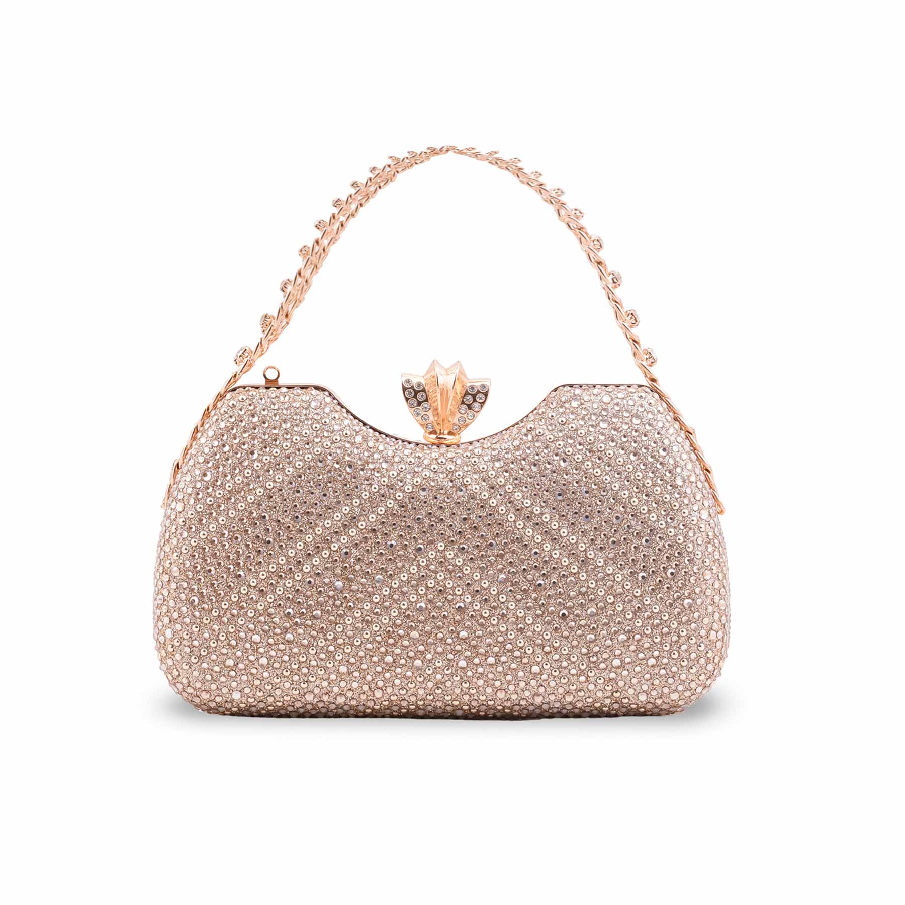 Golden Bridal Clutch P24468 - Image 4