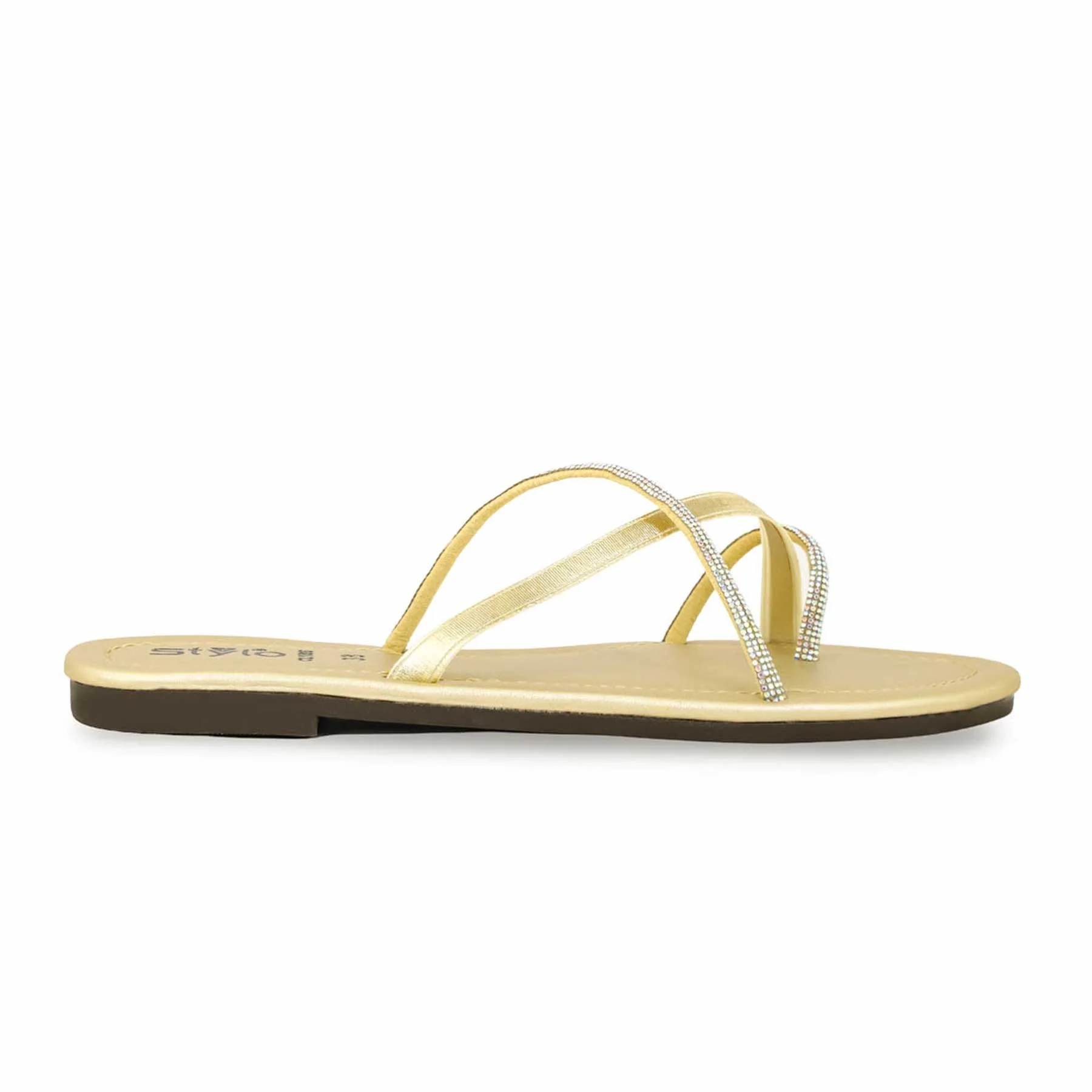 Golden Casual Chappal CL1895 - Image 2