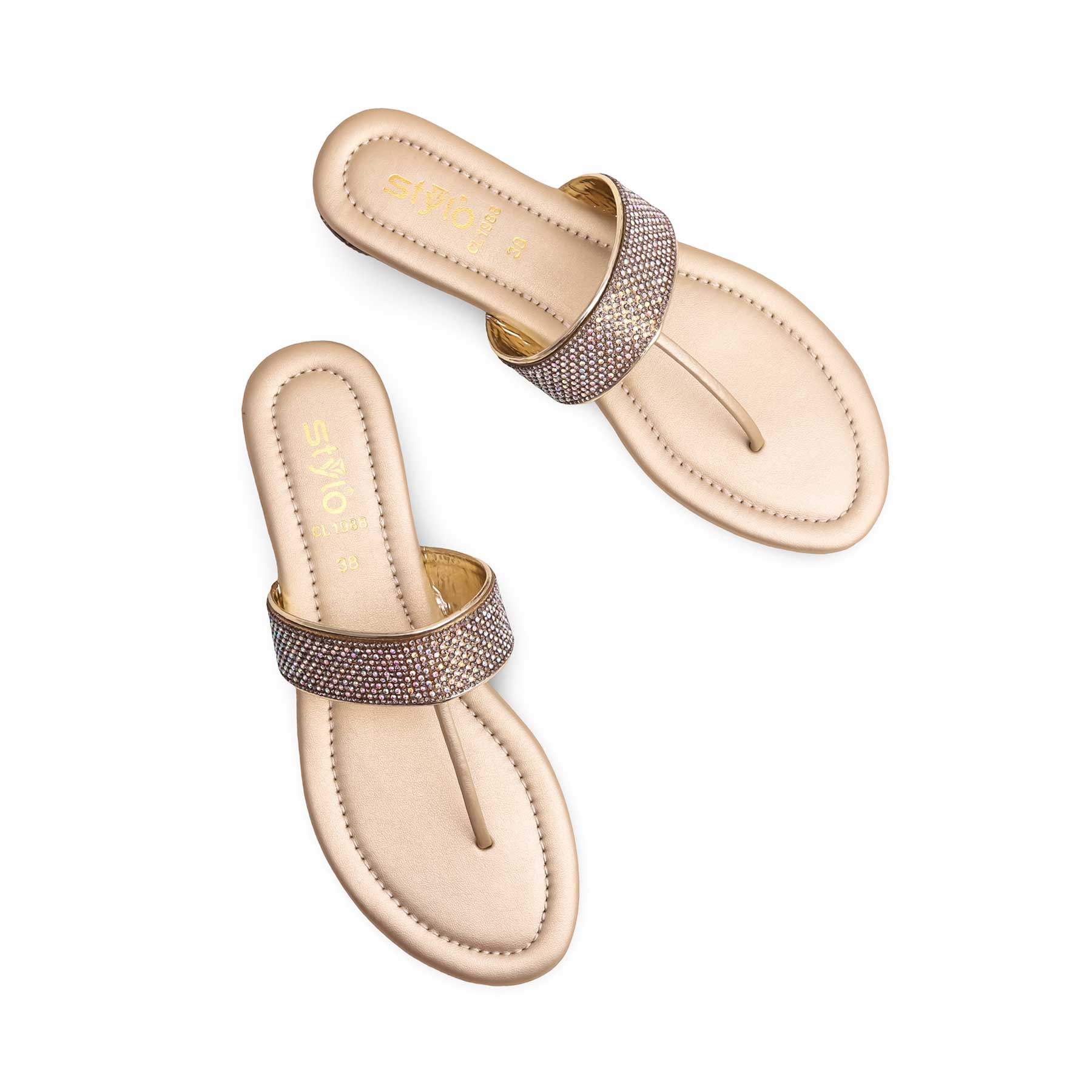 Golden Casual Chappal CL1988 - Image 5