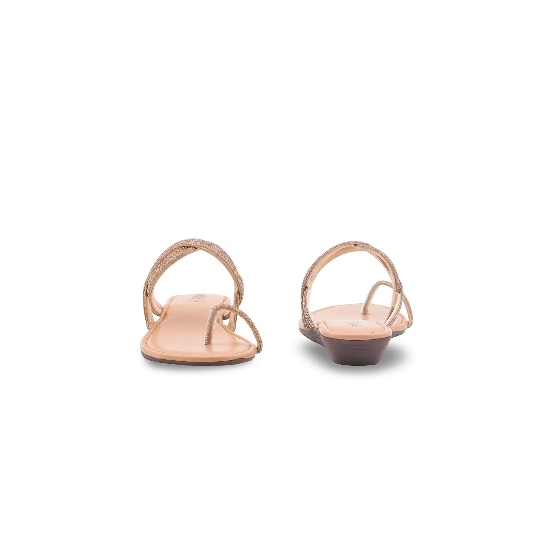 Golden Casual Chappal For Ladies CL2176 - Image 4