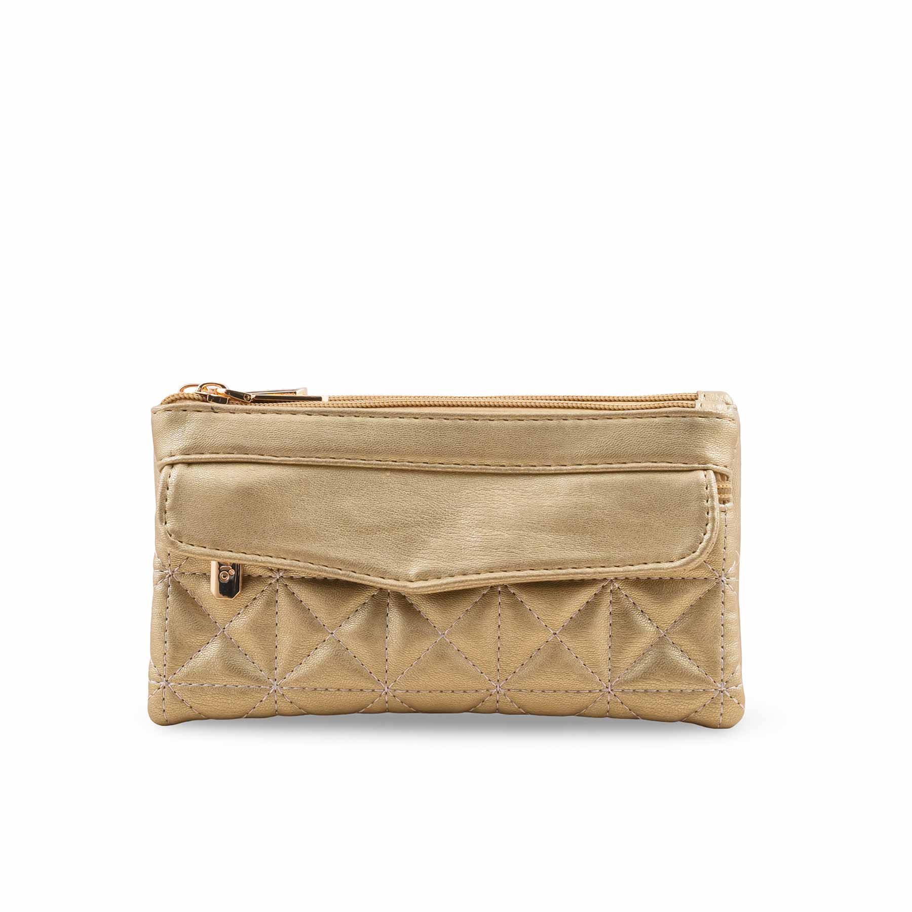 Golden Casual Pouch For Ladies P97681 - Image 2
