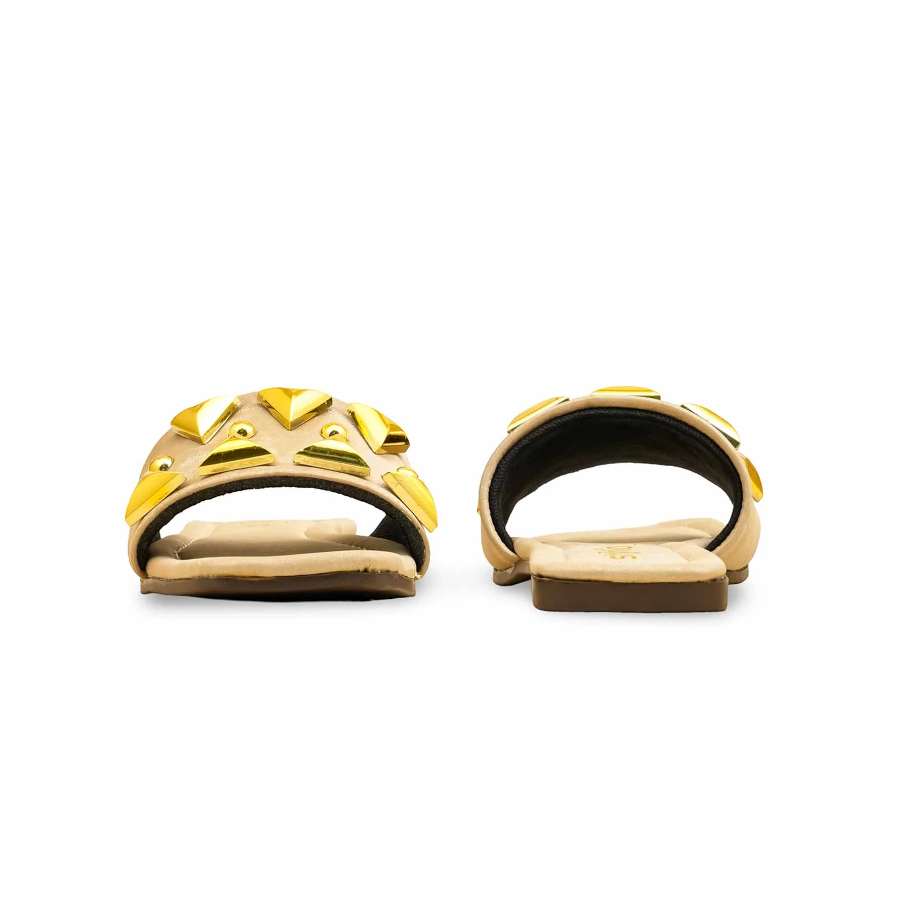 Golden Casual Slipper For Women CL2074 - Image 4