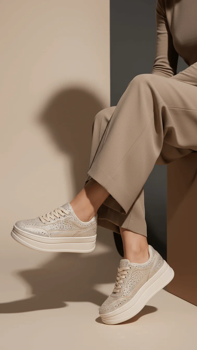 Golden Casual Women Sneaker AT7452 - Image 2