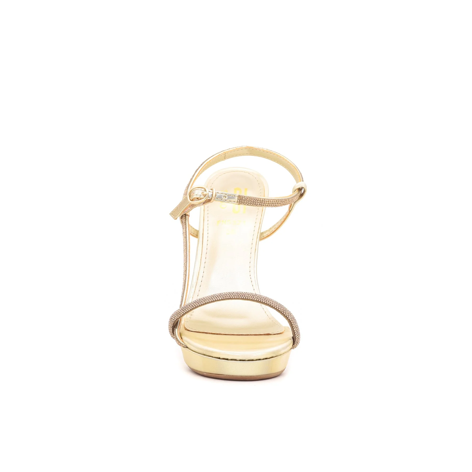 Golden Fancy Bridal Sandal FN5371 - Image 3