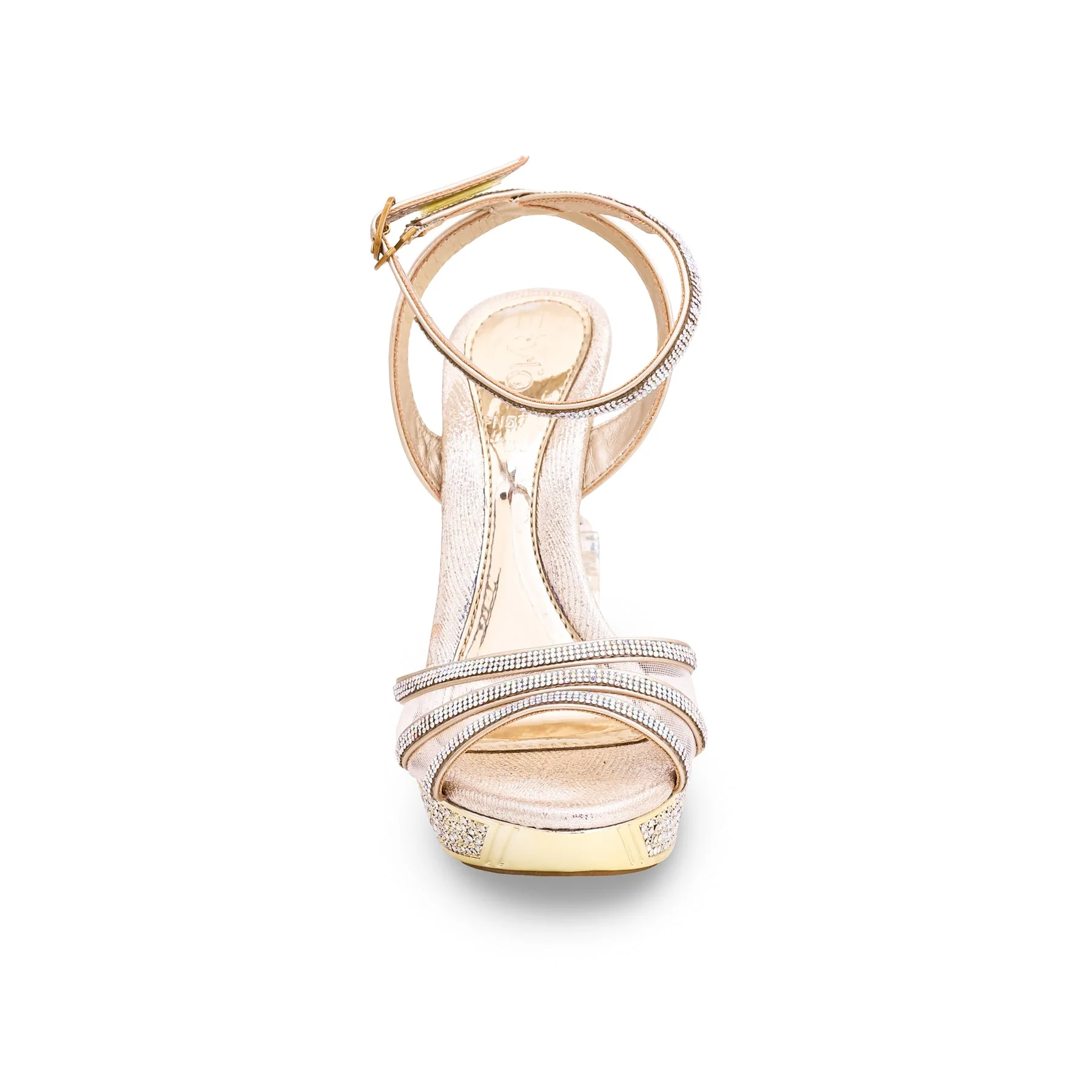Golden Fancy Bridal Sandal FN5748 - Image 4