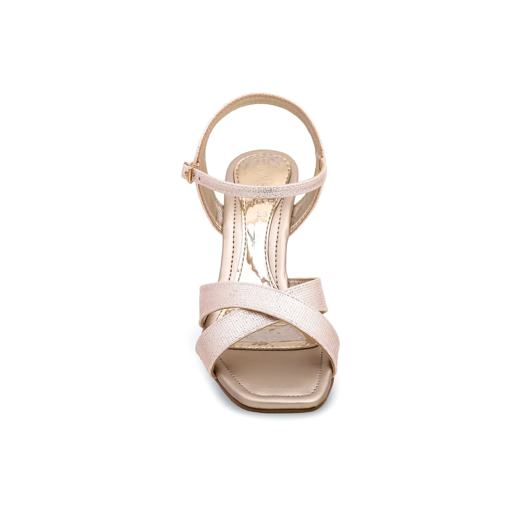 Golden Fancy Bridal Sandal FN5781 - Image 4