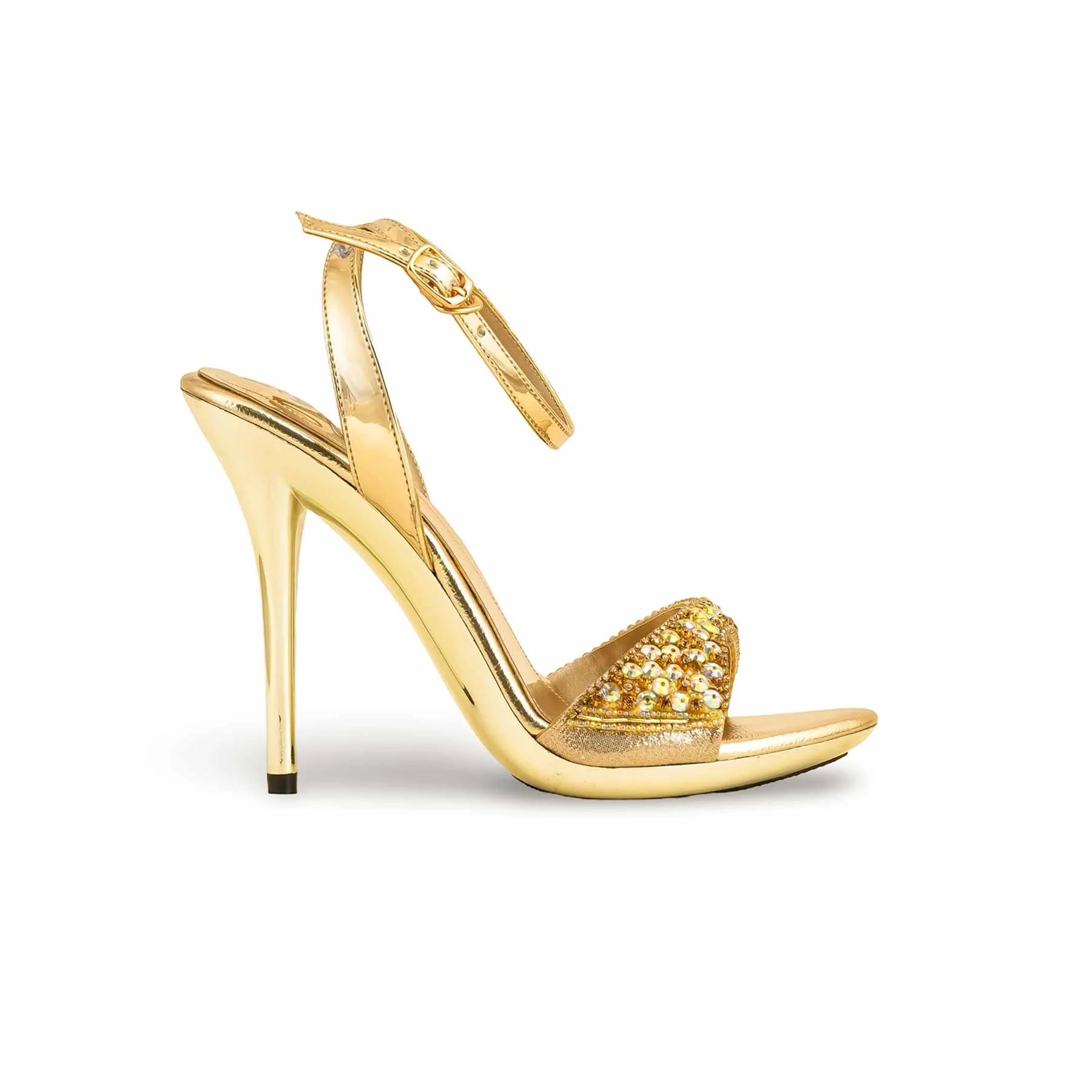 Golden Fancy Bridal Sandal FN6019 - Image 2