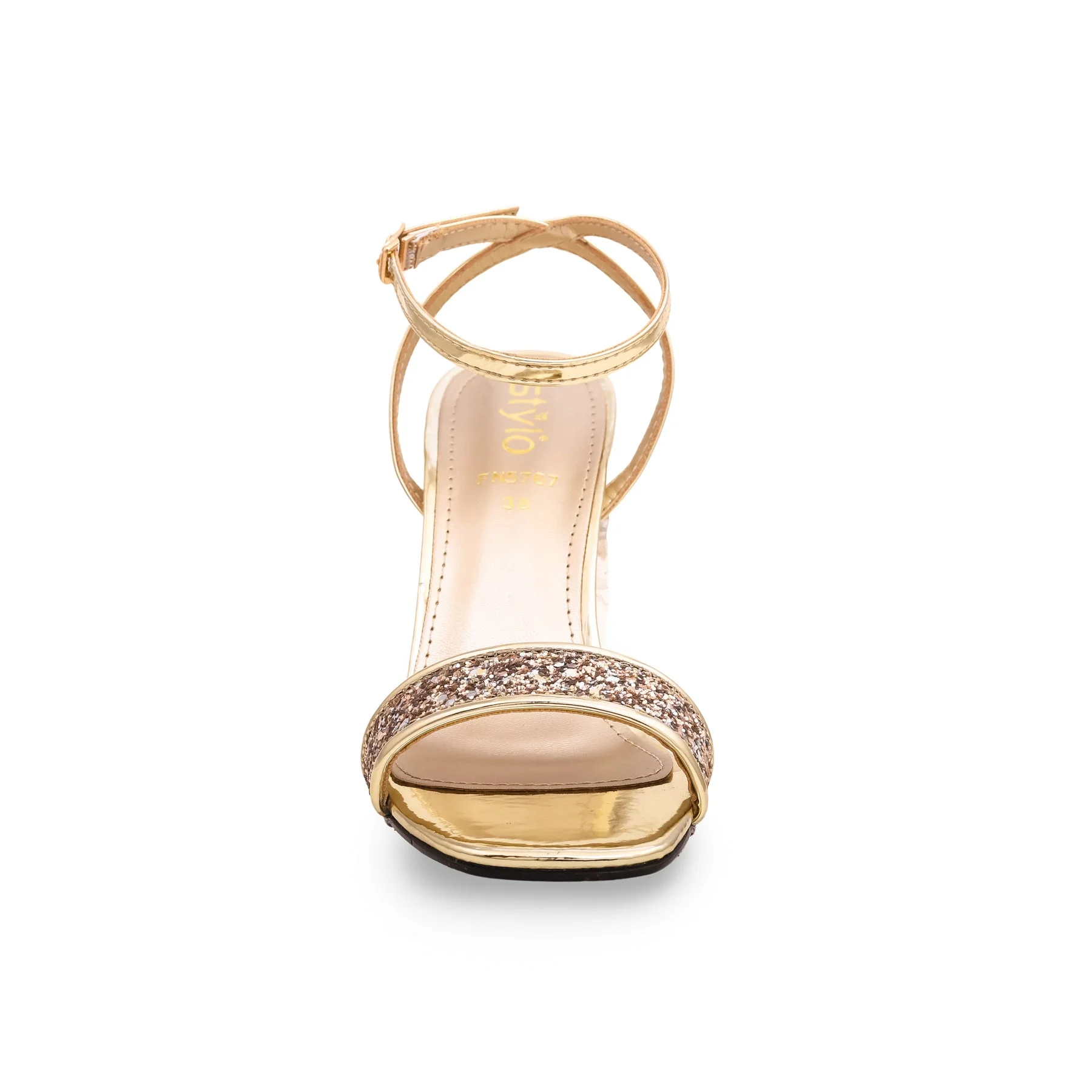 Golden Fancy Bridal Sandal FN5767 - Image 4