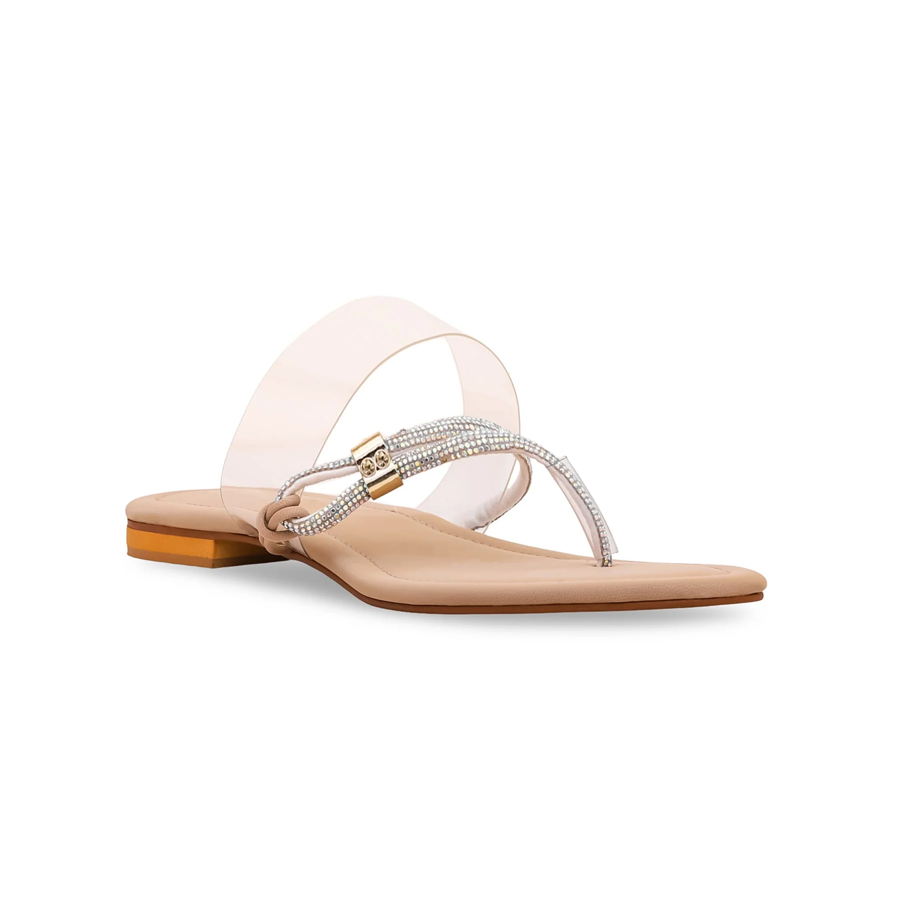 Golden Fancy Chappal FN0686 - Image 2
