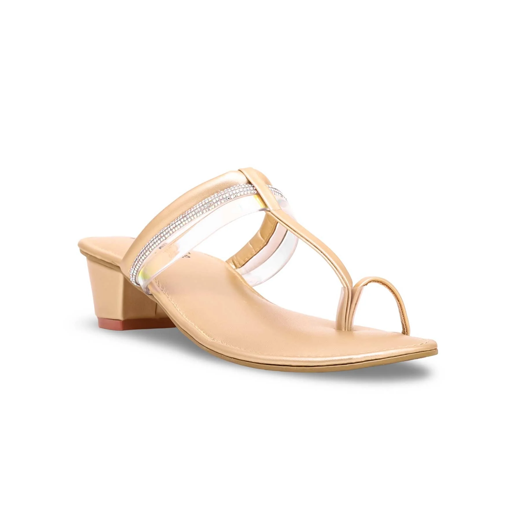 Golden Fancy Chappal FN0717 - Image 2