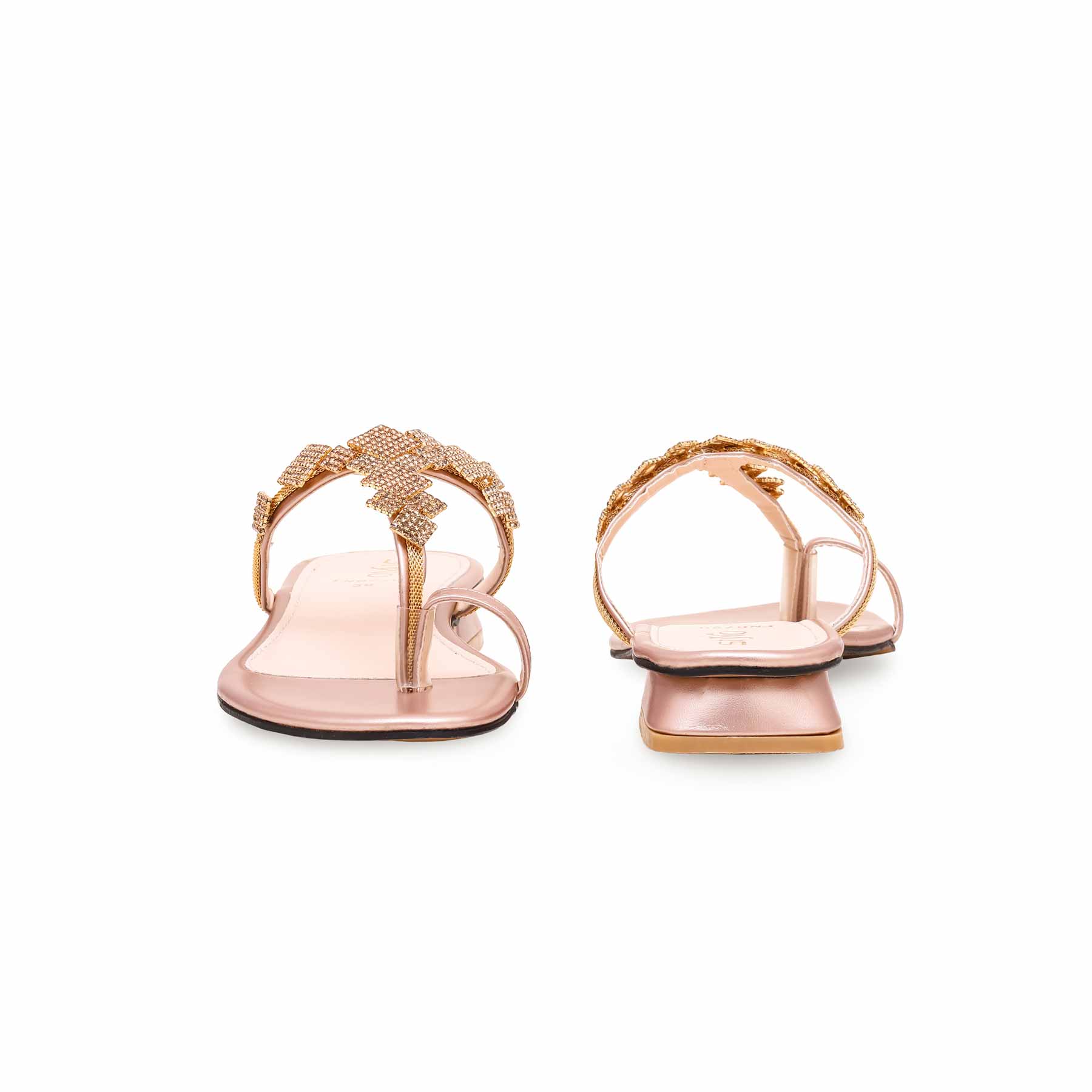 Golden Fancy Chappal FN0729 - Image 4