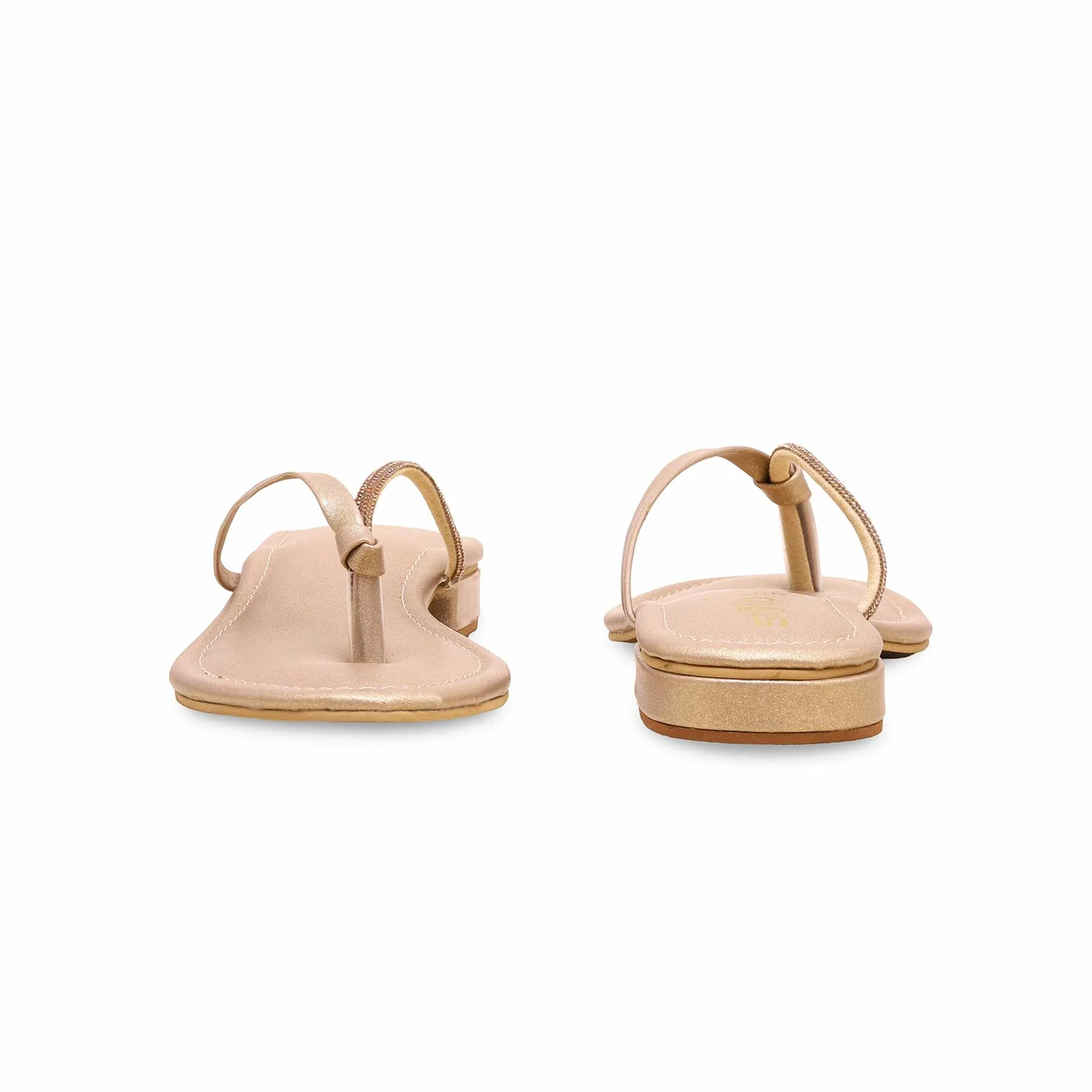 Golden Fancy Chappal FN0767 - Image 3