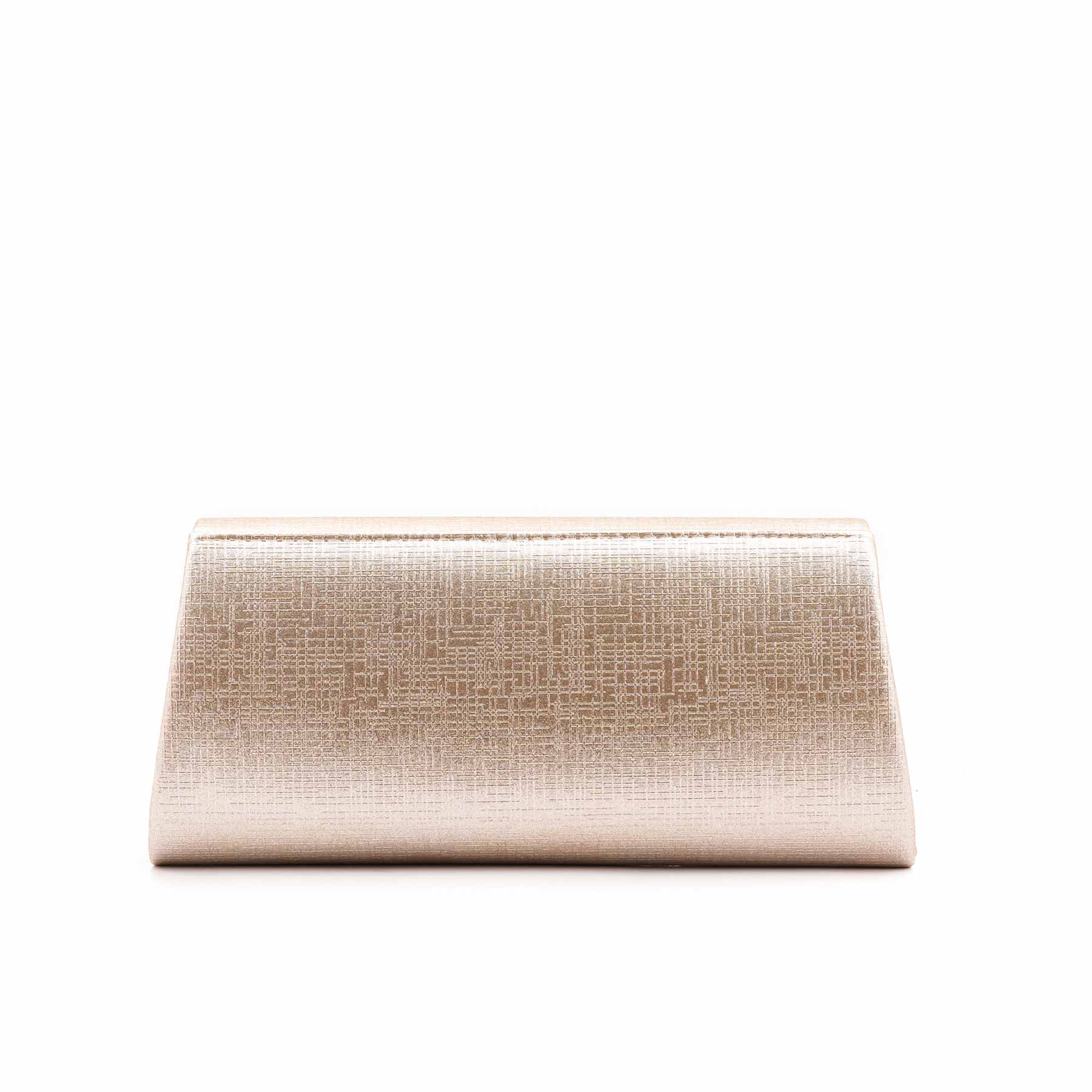 Golden Fancy Clutch For Ladies P24419 - Image 2