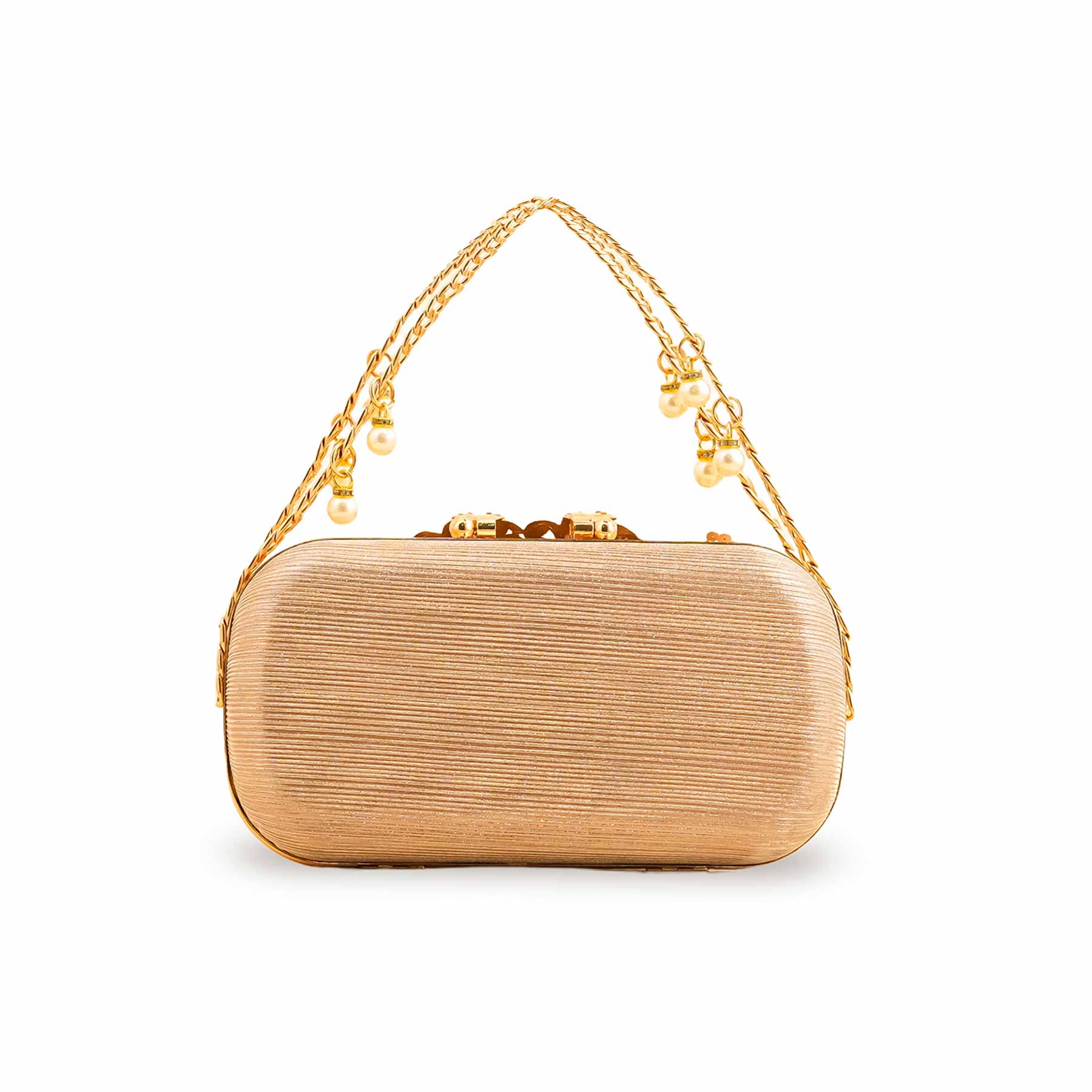 Golden Fancy Clutch P15397 - Image 3