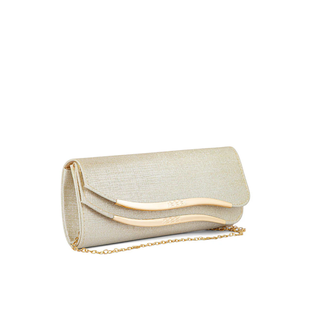 Golden Fancy Clutch P24172 - Image 2