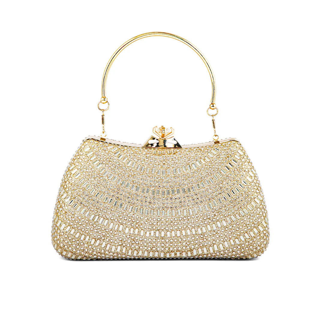 Golden Fancy Clutch P24185 - Image 2
